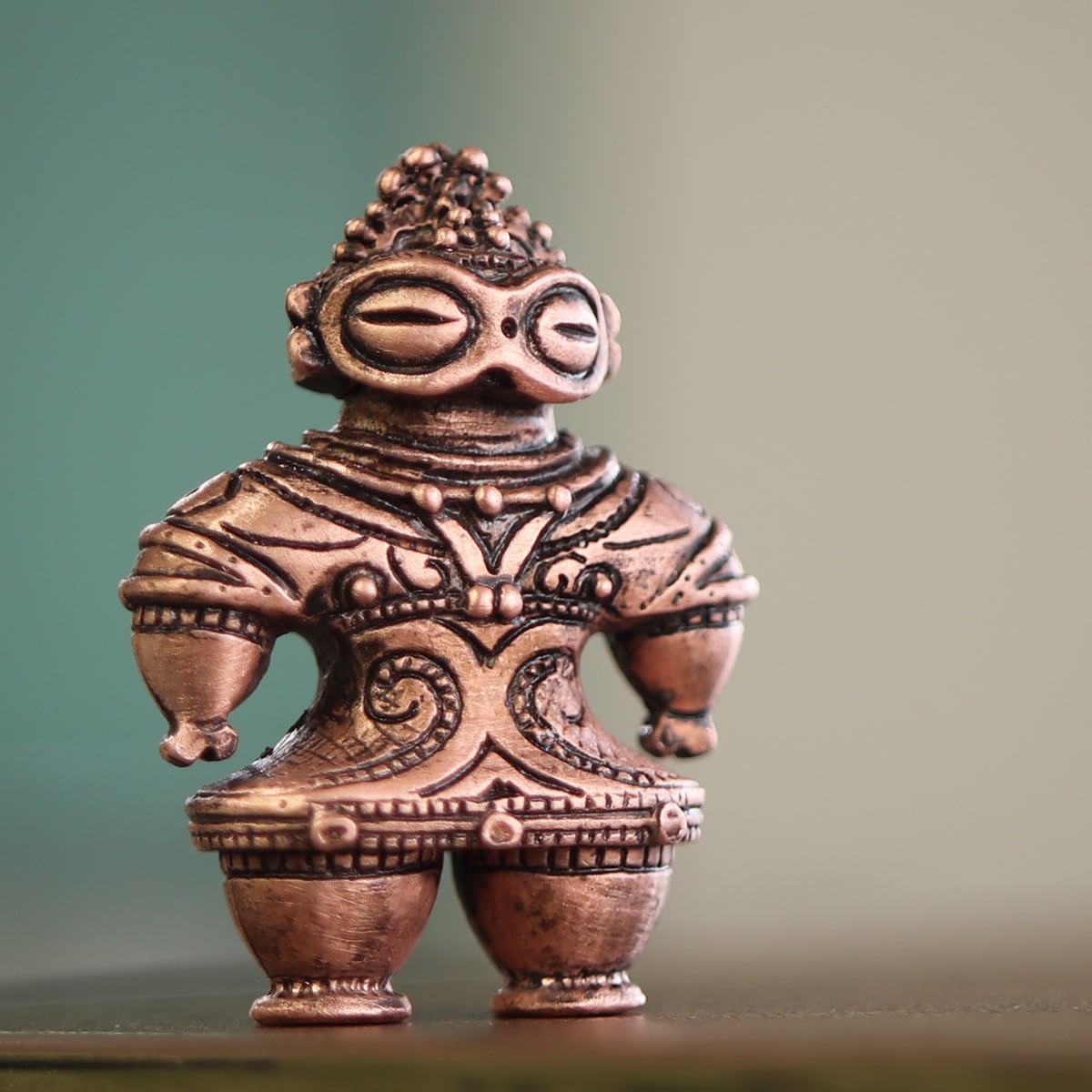 二代目 ミニ遮光器土偶 ペンダント （659-519/純銅製） | Do_goods