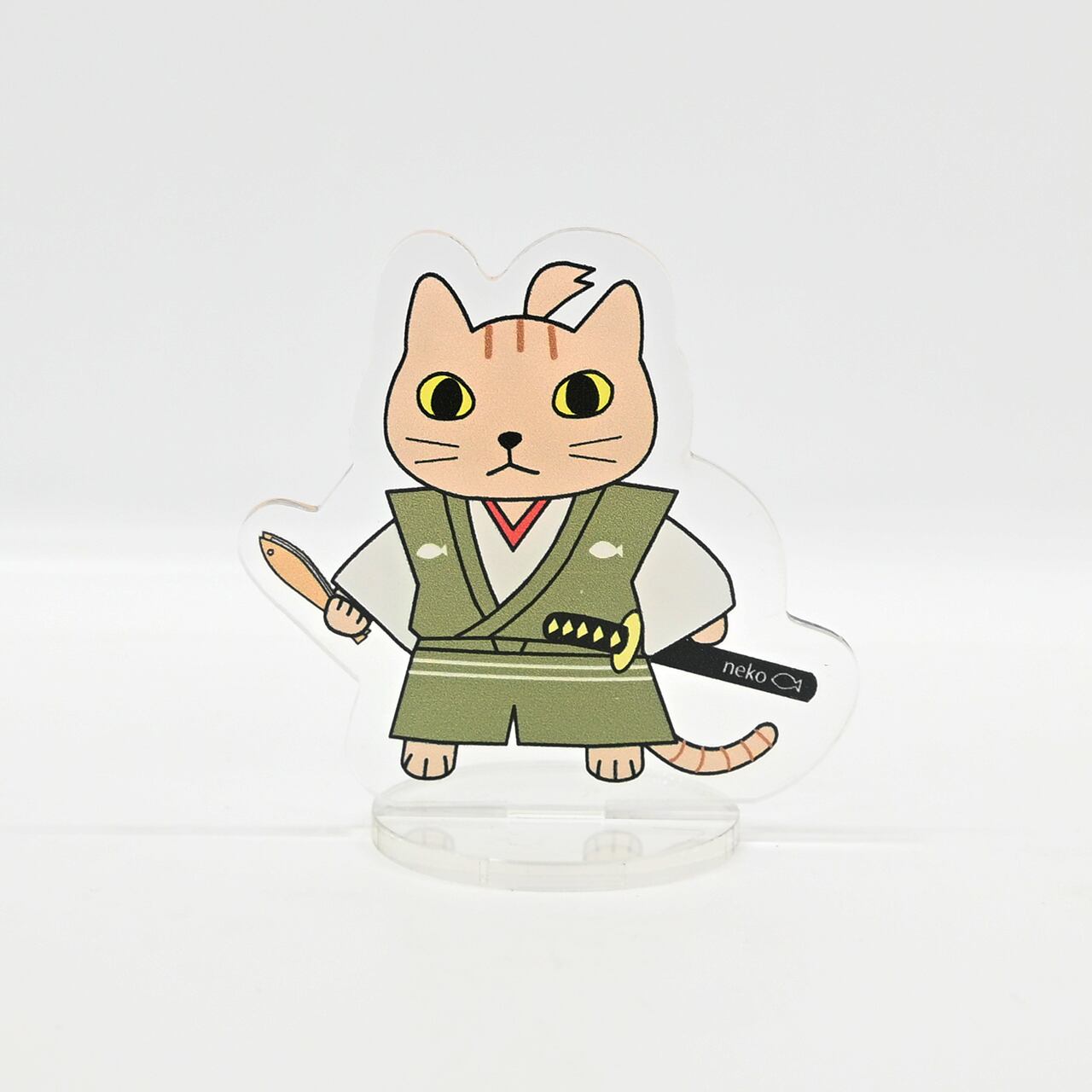 にゃん英傑 のぶにゃが」 アクリルスタンド 猫好きさんにも武将好き