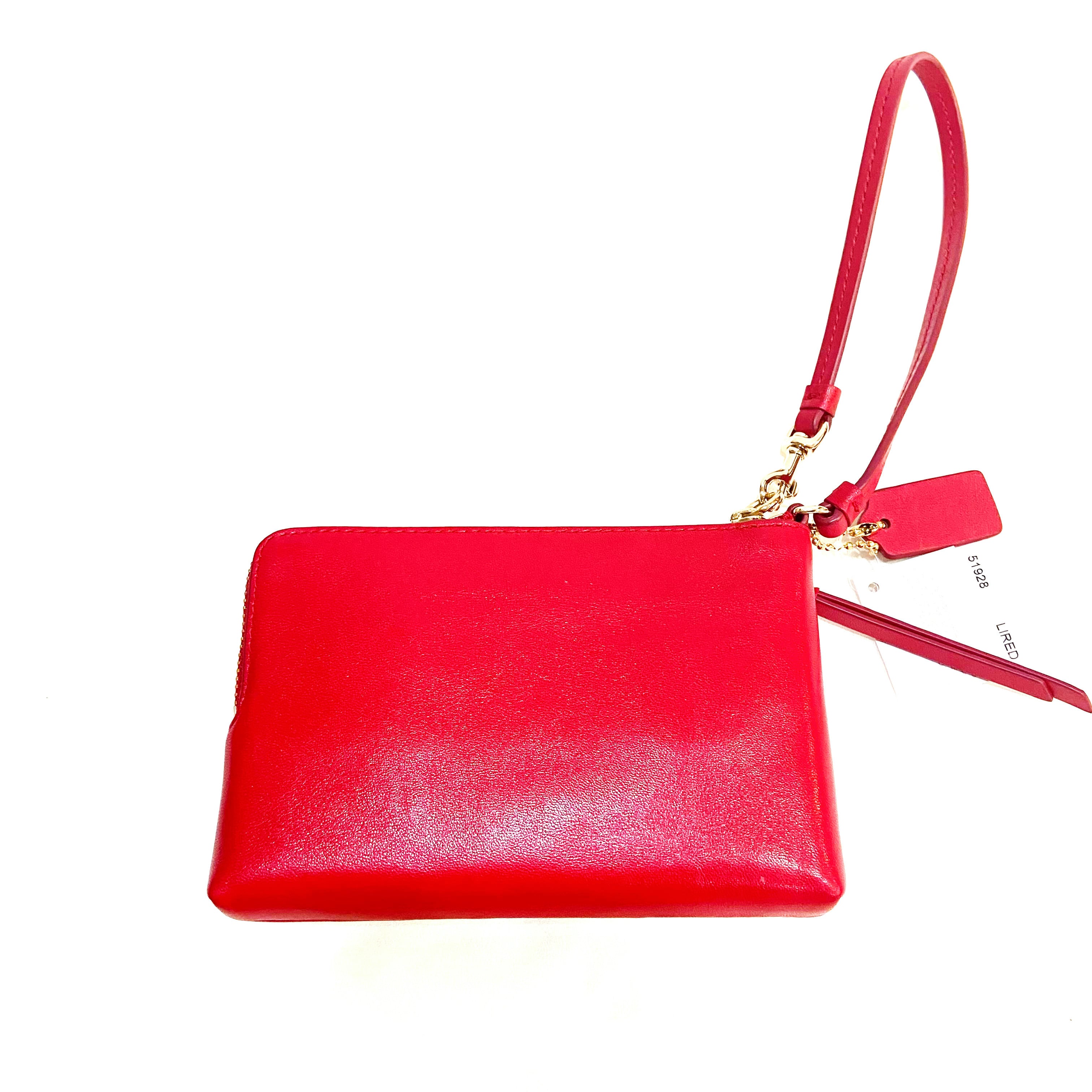 未使用 COACH コーチ リストレット ストラップ ポーチ カードケース