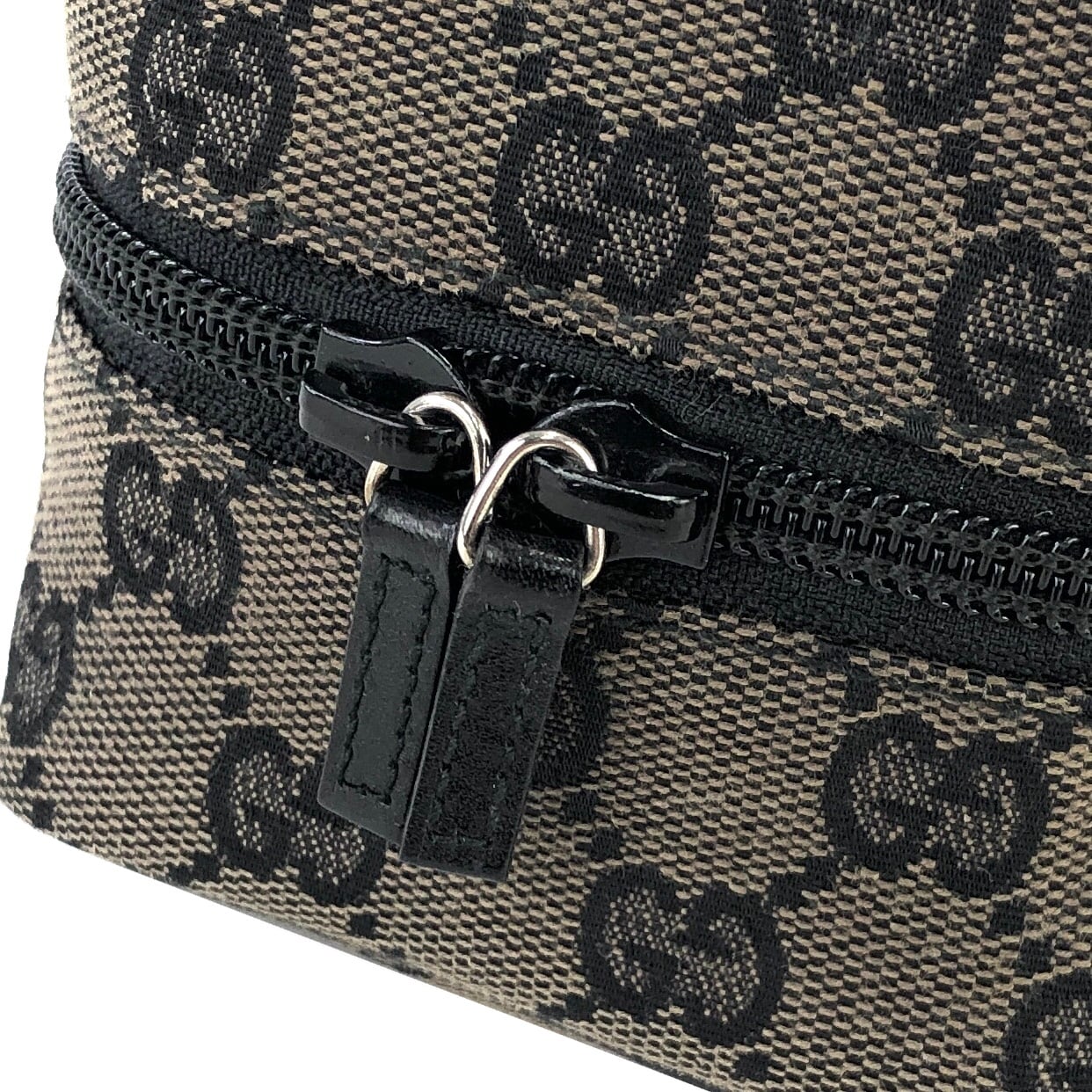 GUCCI グッチ GGキャンバス ミニバッグ 巾着 ポーチ ハンドバッグ