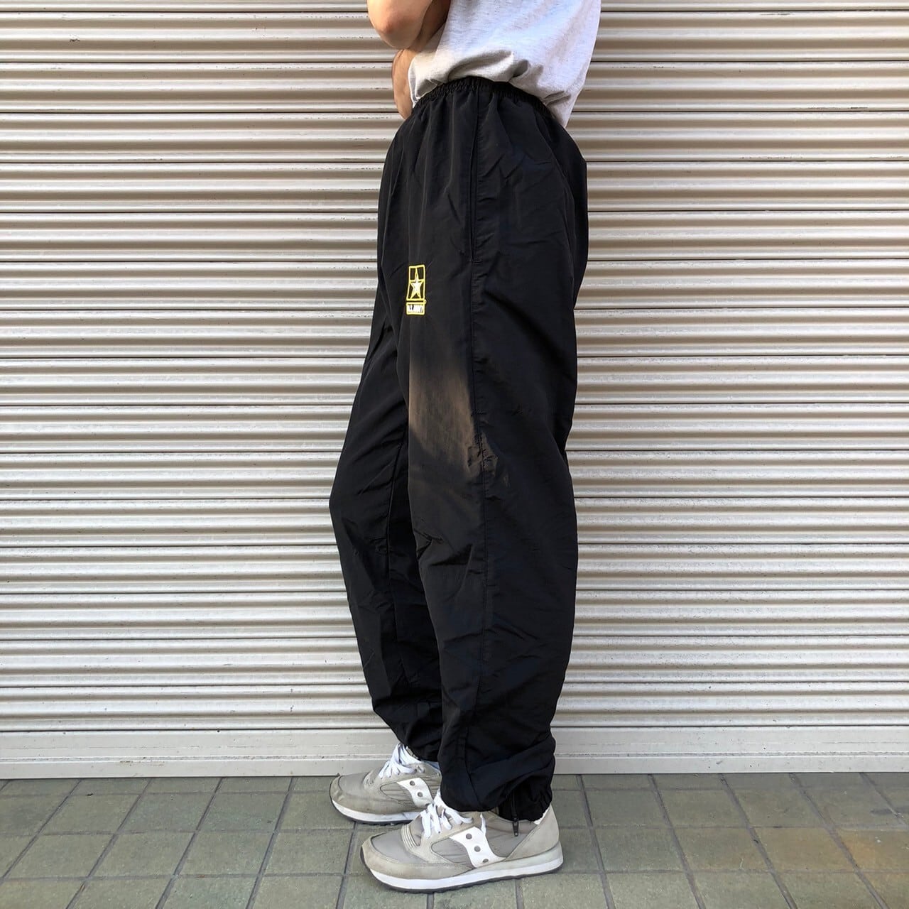 US ARMY 米軍実物 トレーニング パンツ サプレックス ナイロン IPFU裾