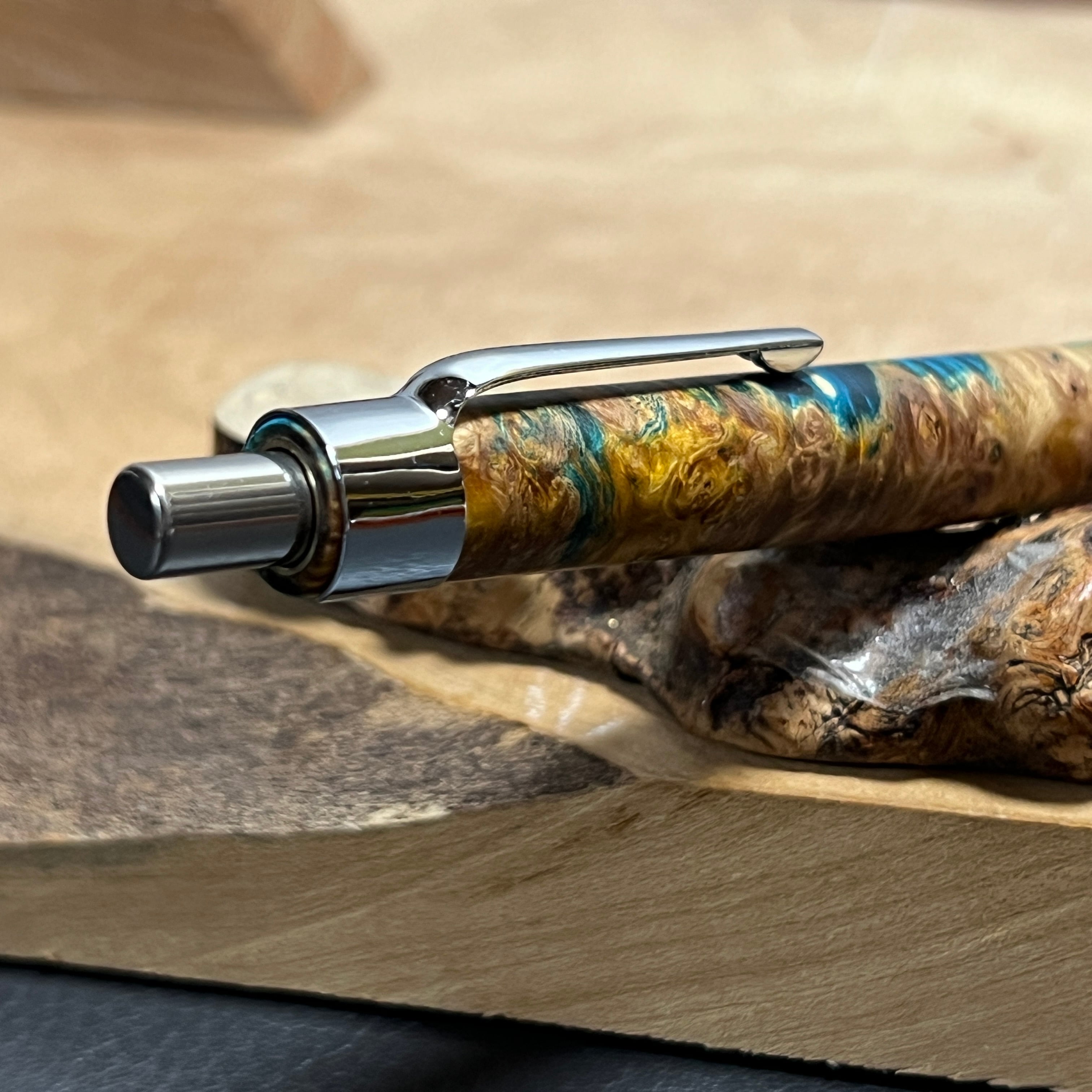 117メープルバールスタビ 木製シャーペン 最強低重心 ステンレス