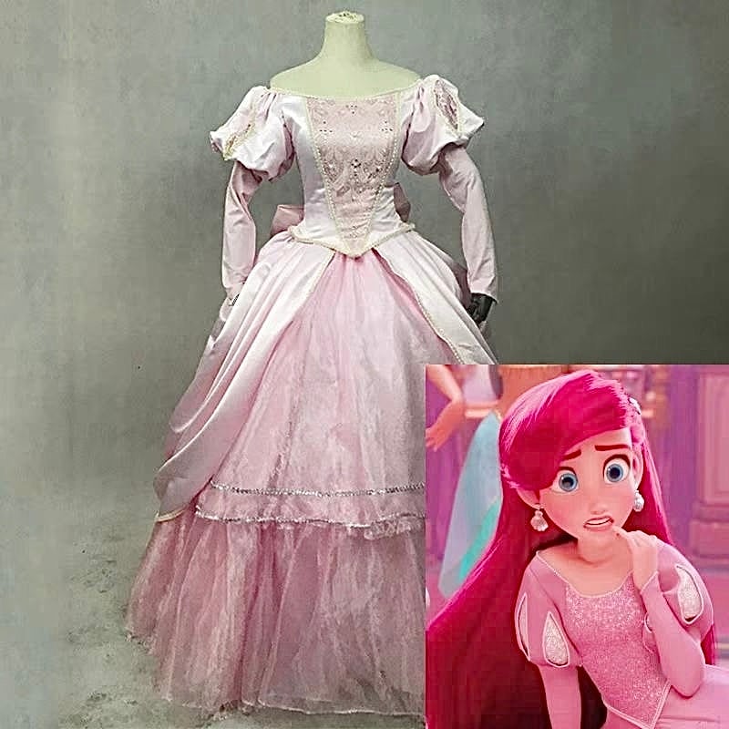 ディズニー アリエル カミスキードレス 大人用 ドレス Dハロ