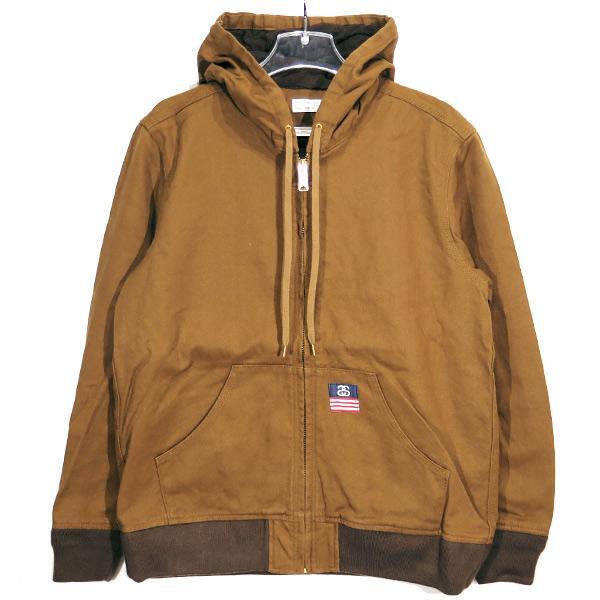 STUSSY FUNKY FRESH GEAR DUCK WORK JACKET サイズXL ステューシー