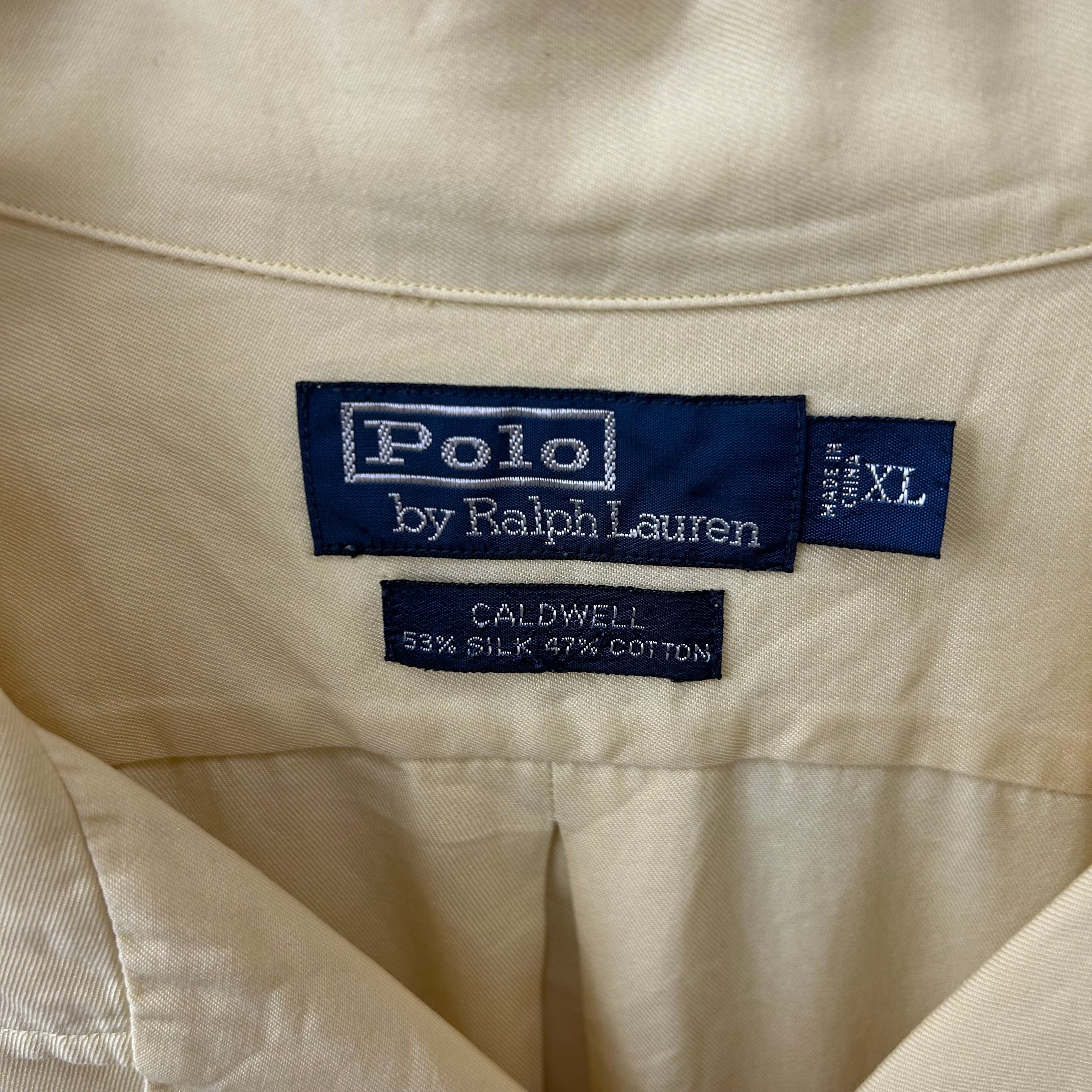 90s Polo Ralph Lauren CALDWELL S/S Shirt 90年代 ラルフローレン