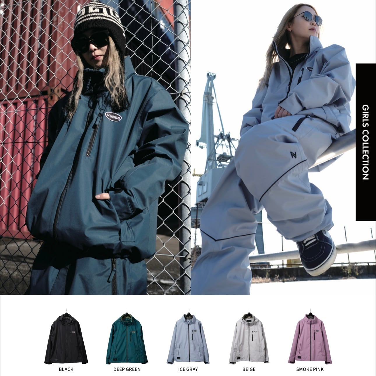 AA HARDWEAR 『 GIRL FIELD JACKET 』 24-25 スノーボード ウェア