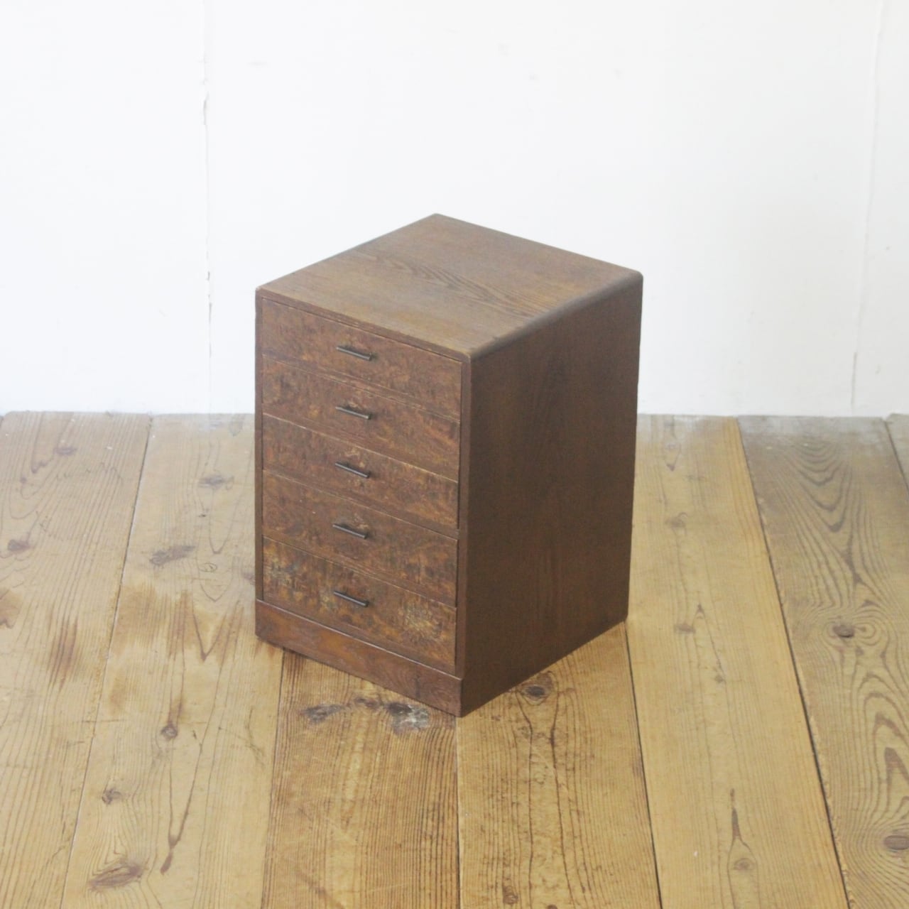 レトロ 卓上 小引き出し 抽斗 5杯 収納 小物入れ レターケース 仕切り