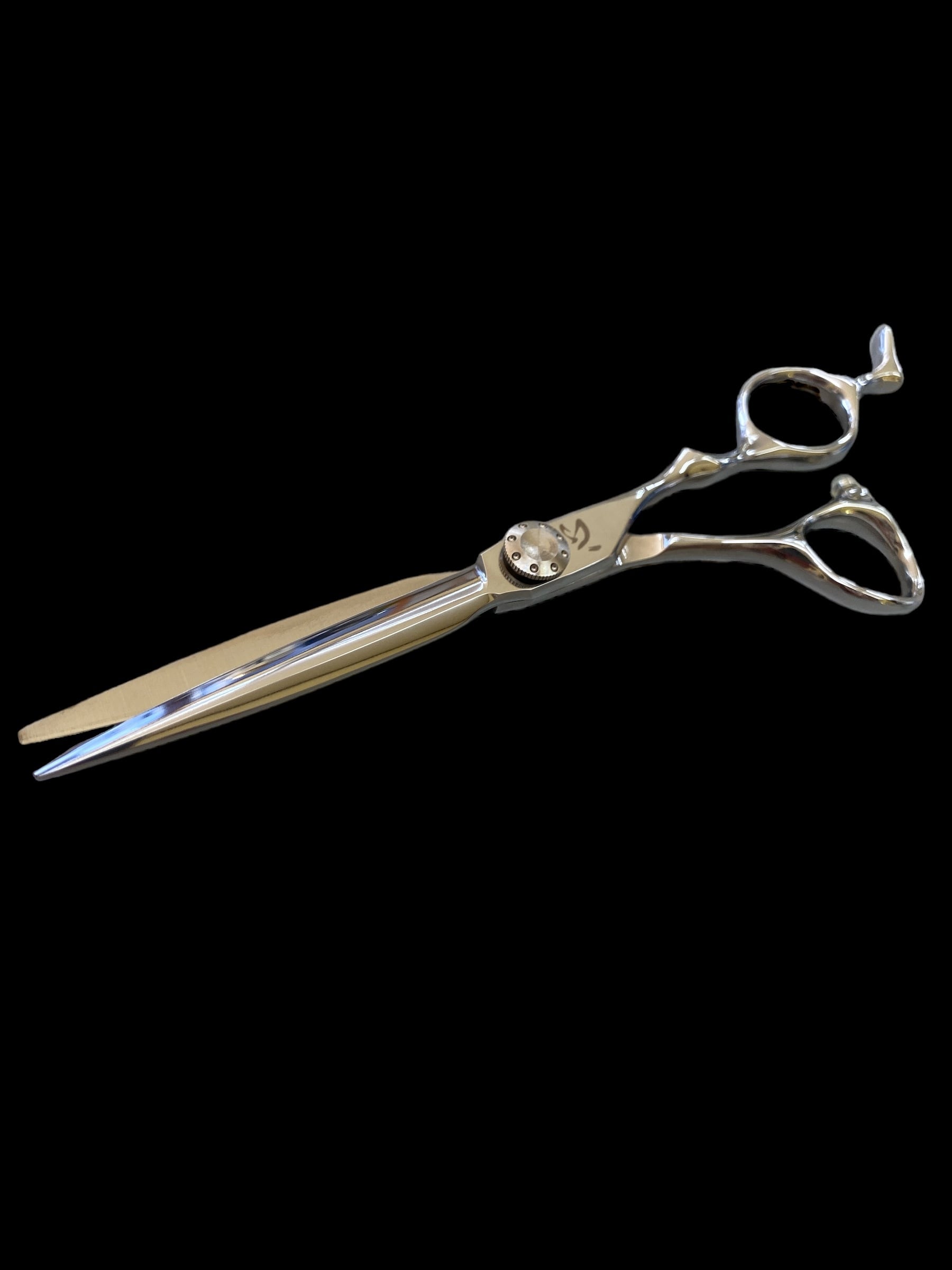 ゴールド板バネ カットシザー 6インチ 理容 美容 鋏 理美容師 シザー