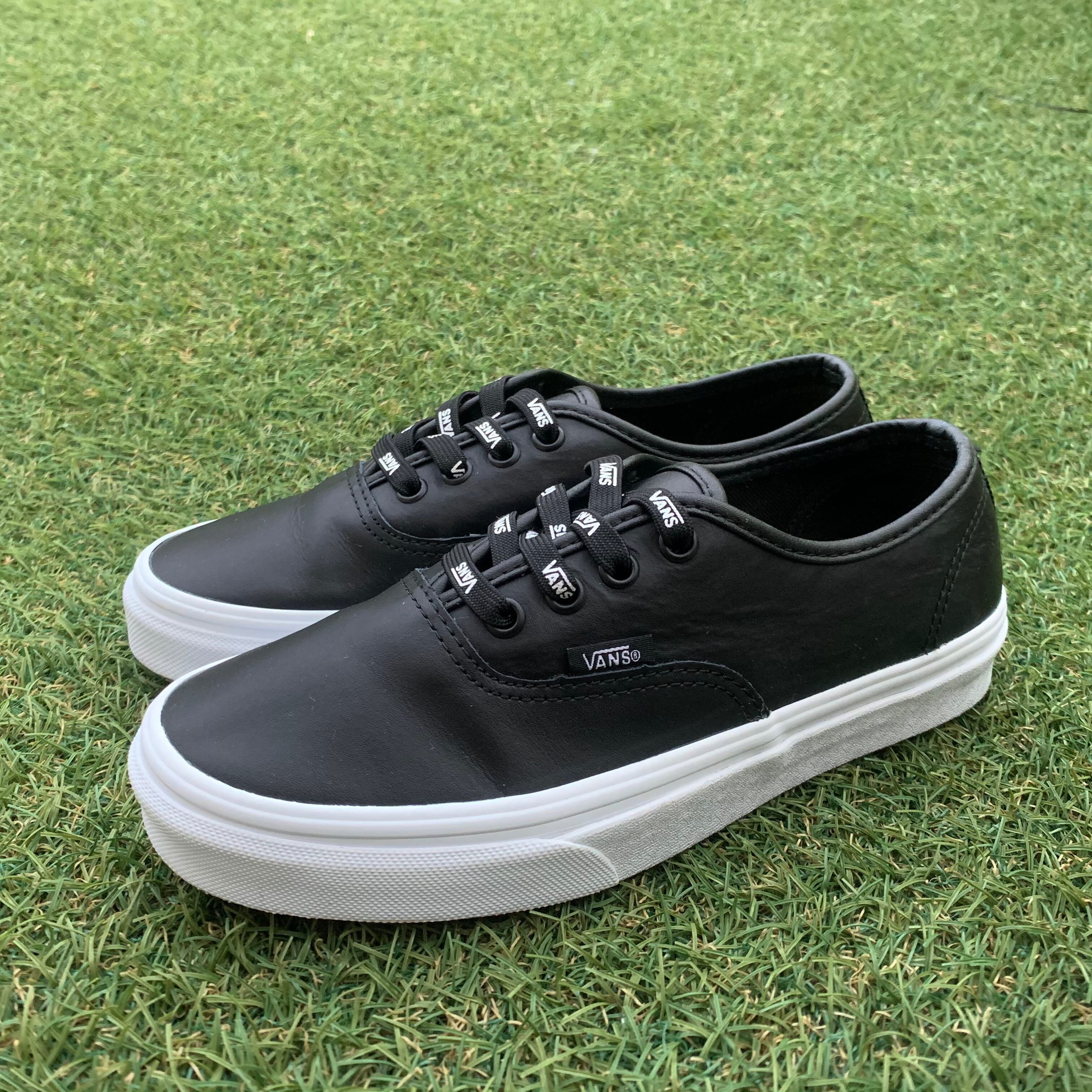 US企画！VANS AUTHENTIC ヴァンズ オーセンティック レザー E880 | reshoe