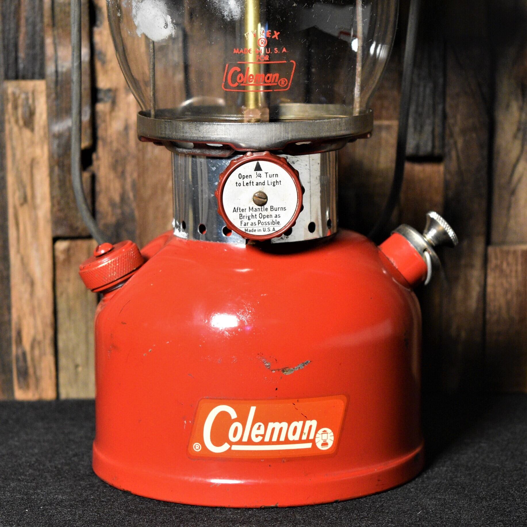 コールマン 200A 1962年6月製造 マルーン 前期型 レッドボーダー 赤枠