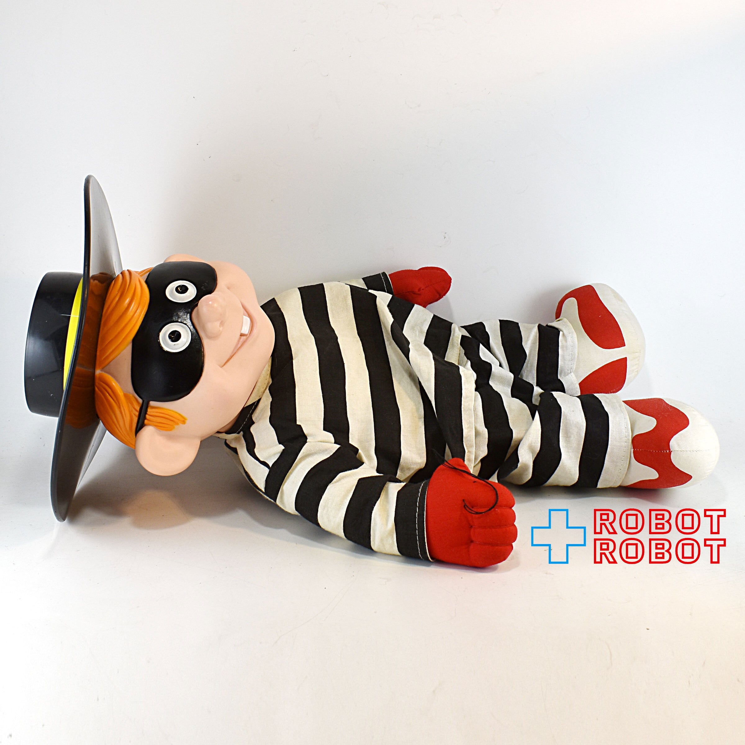 マクドナルド ハンバーグラー ビニールヘッド ぬいぐるみ人形 40センチ