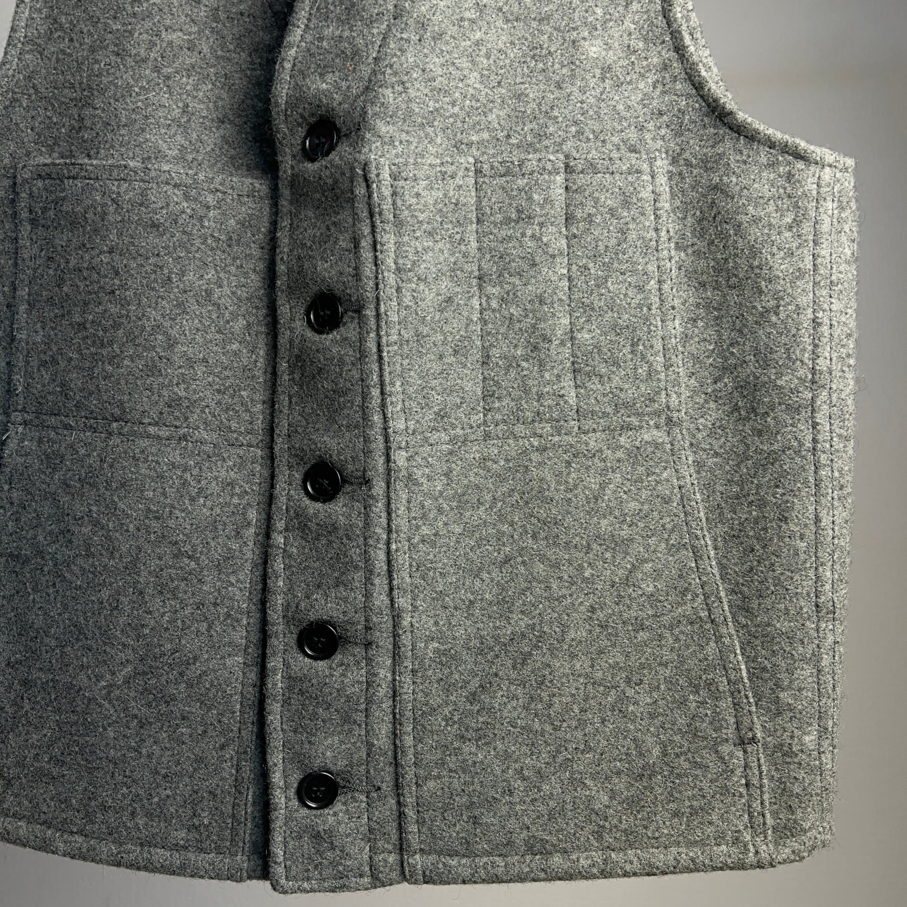 old FILSON WOOL VEST フィルソン ウールベスト グレー 旧タグ