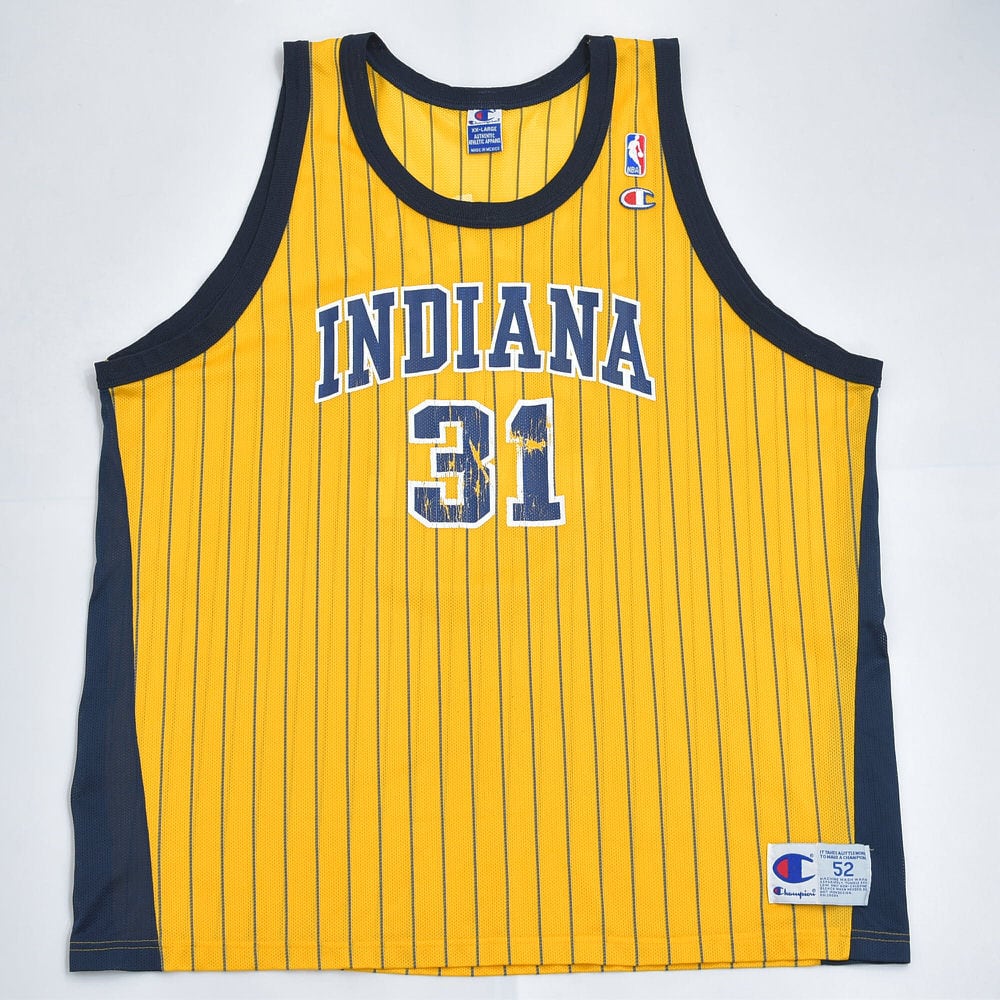 00s Champion NBA インディアナ・ペイサーズ レジー・ミラー バスケ