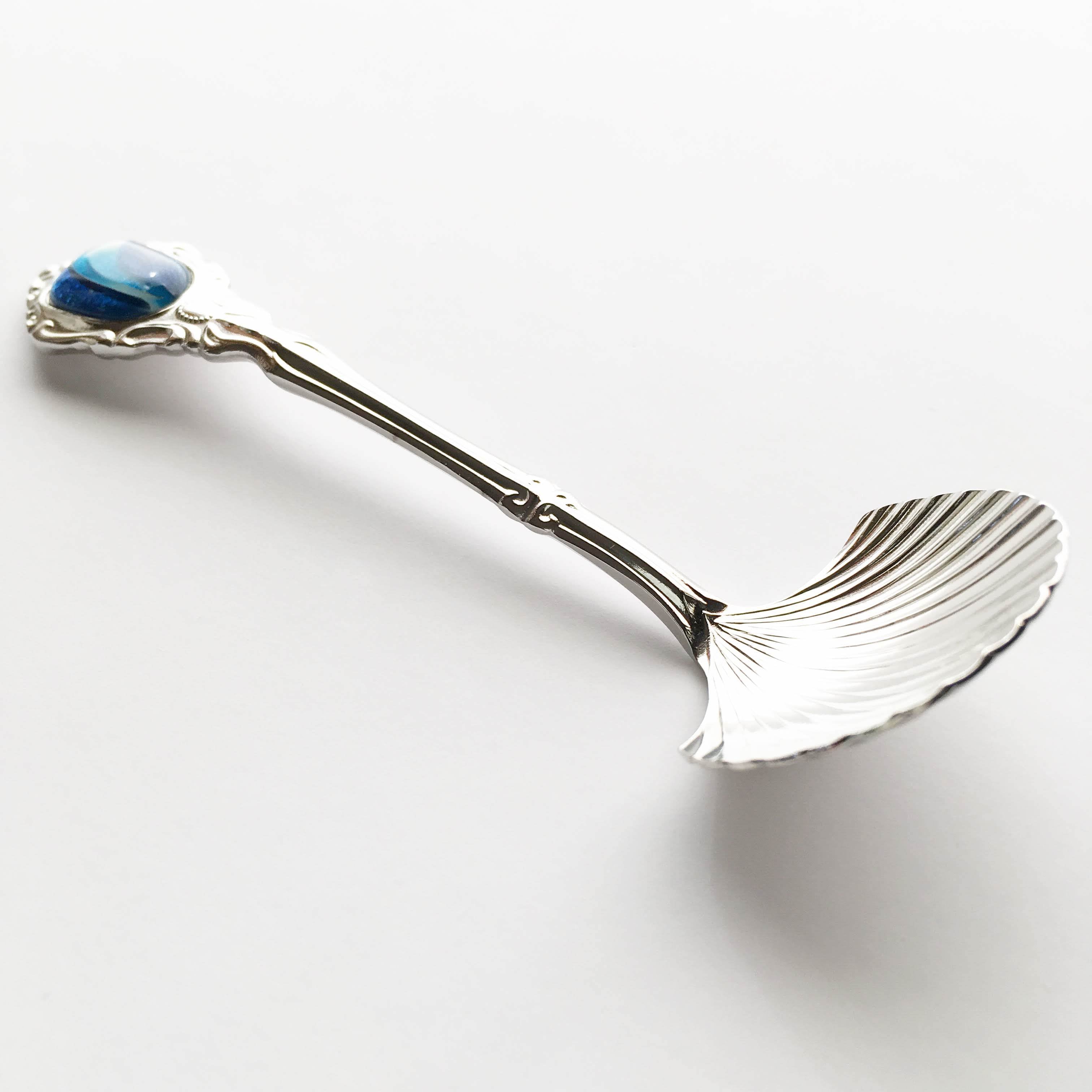 アンティークシュガースプーン 純銀胎有線七宝 | 太田七宝 WEB SHOP