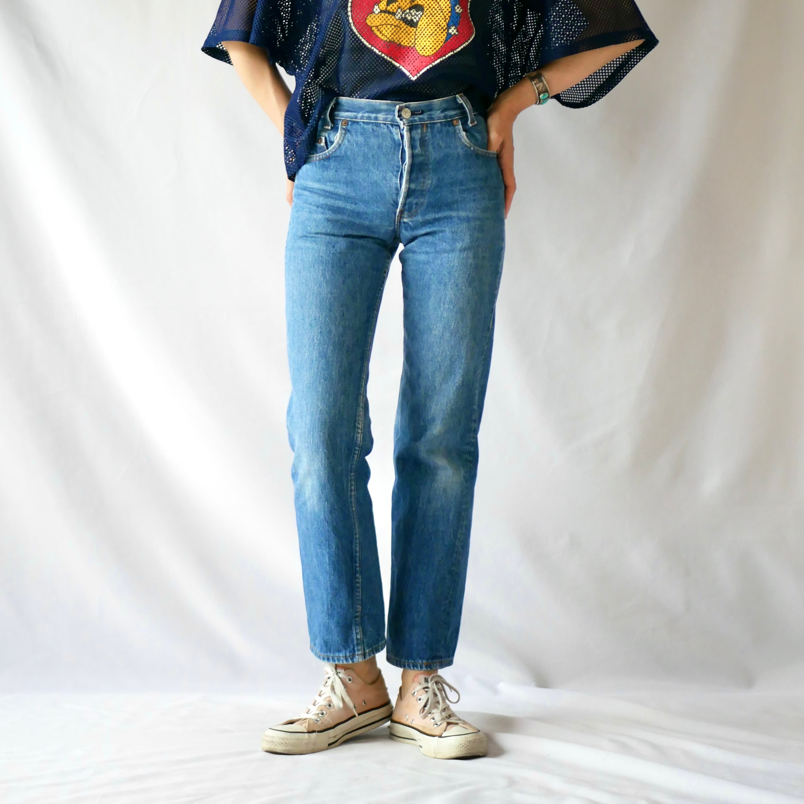 Made in USA 80s Levi's 701 studet denim pant アメリカ製 リーバイス