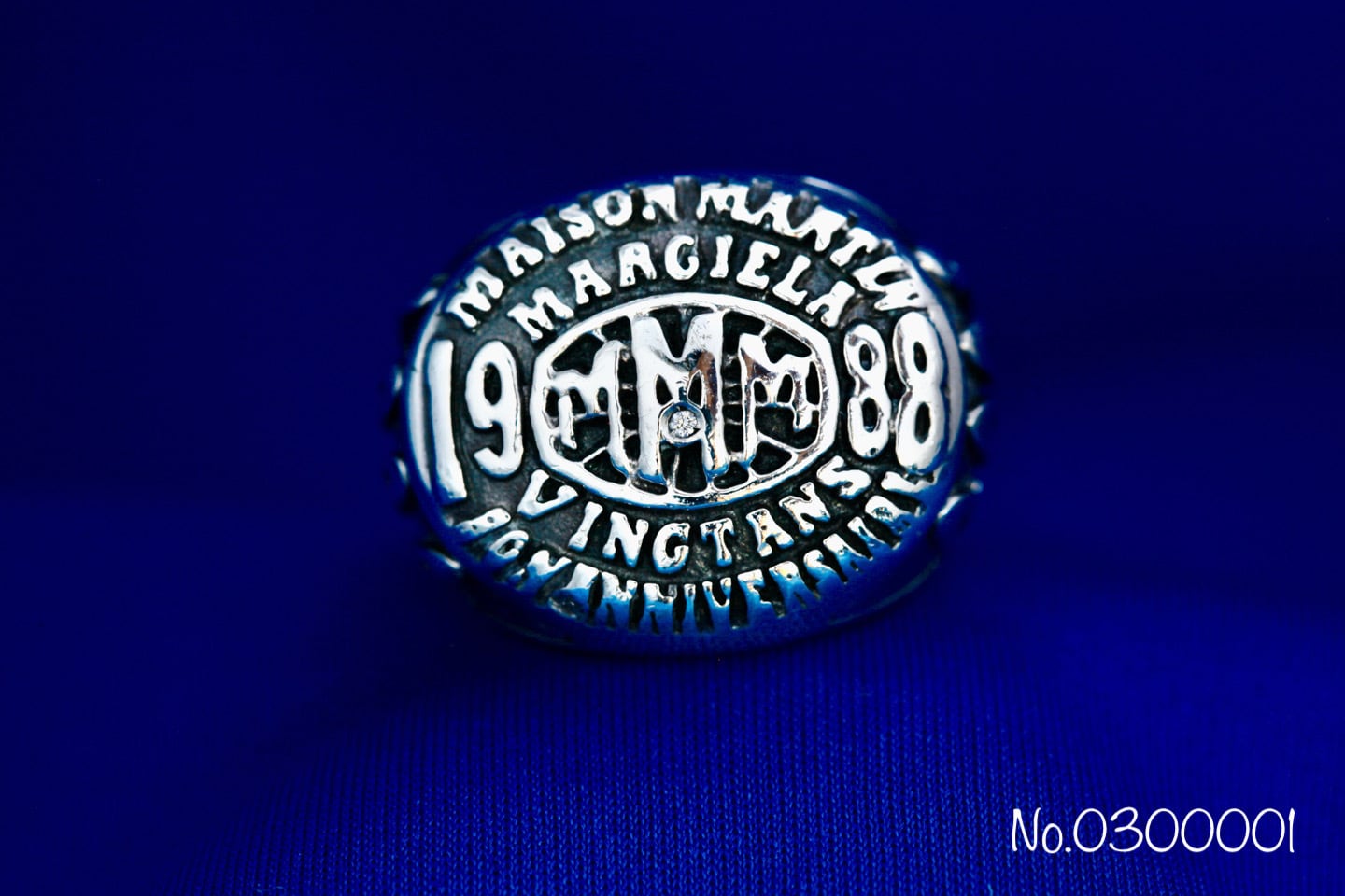 Maison Margielaメゾンマルジェラ20周年記念カレッジリング サイズ約19