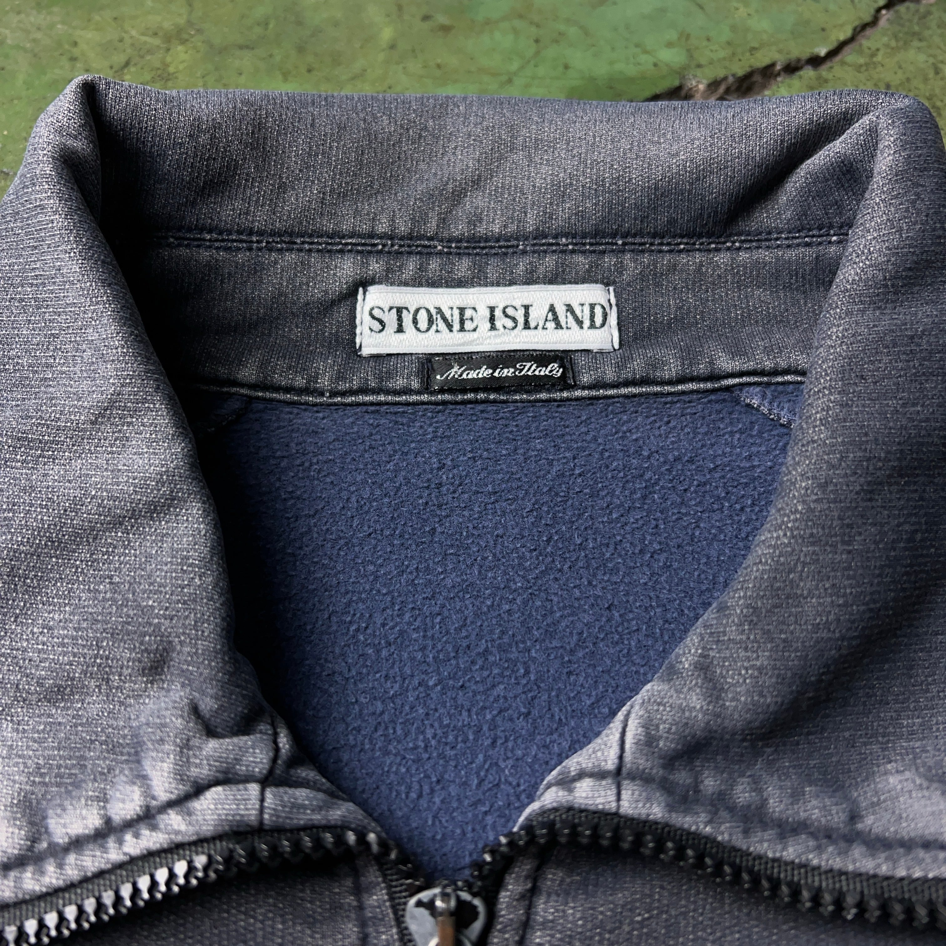 90's STONE ISLAND HALF ZIP SWEATSHIRT 90年代 ストーンアイランド
