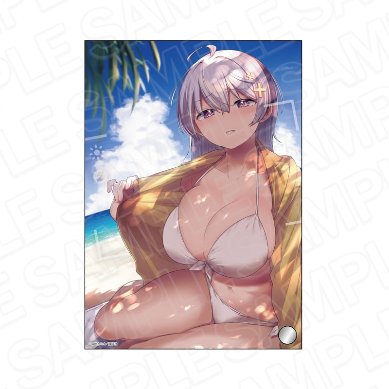 よわよわ先生 ミニアクリルアート 鶸村 ひより 水着 ver. | あるじゃん
