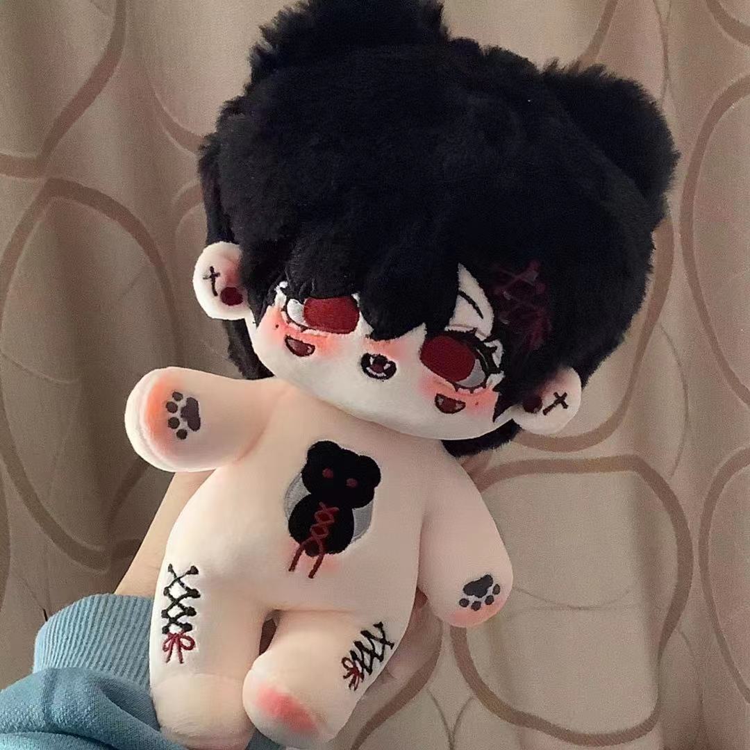 無属性 ぬいぐるみ 20cm 着せ替えぬいぐるみ 獣耳付け男の子 着せ替え