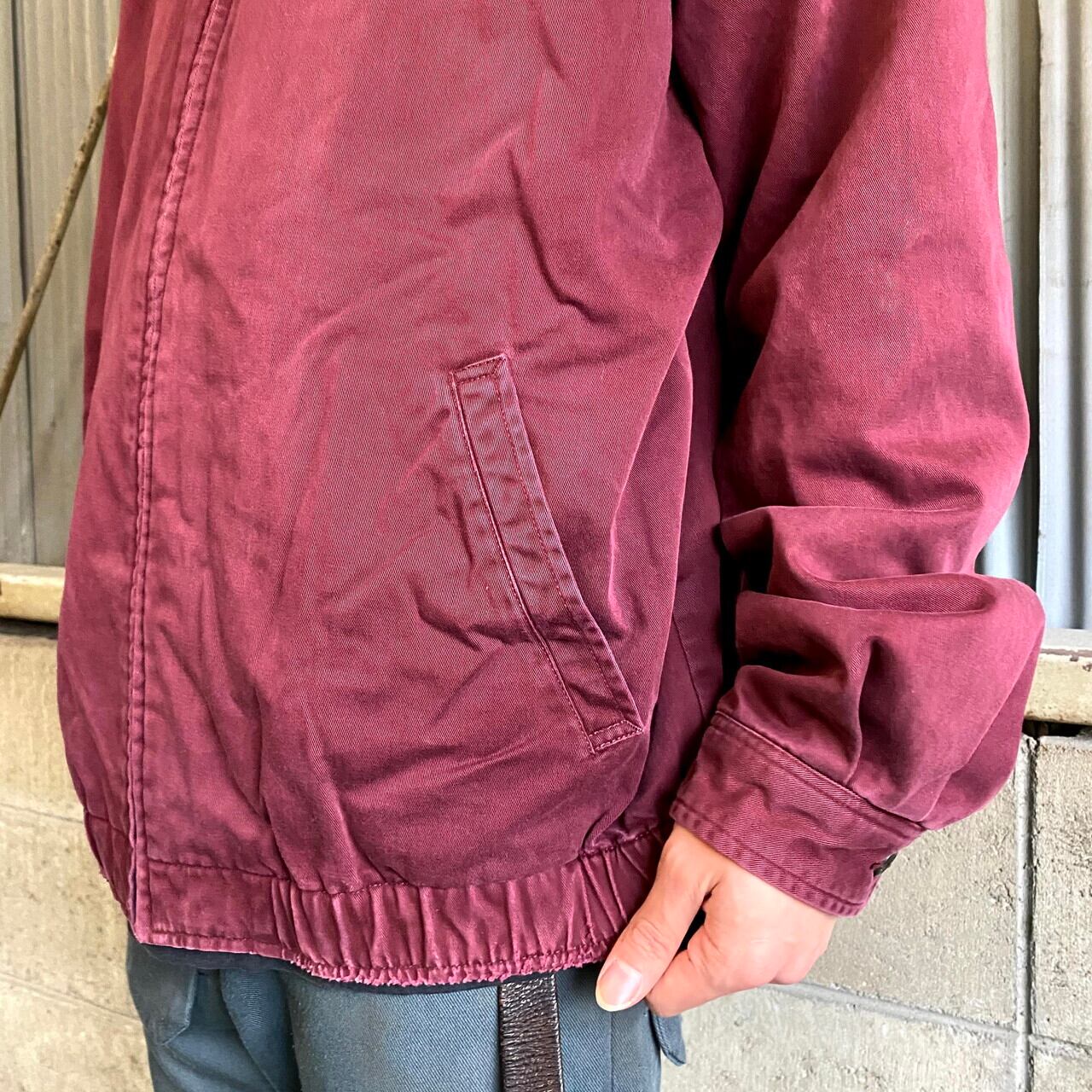 ポロバイラルフローレン スイングトップ メンズL 古着 Polo by Ralph