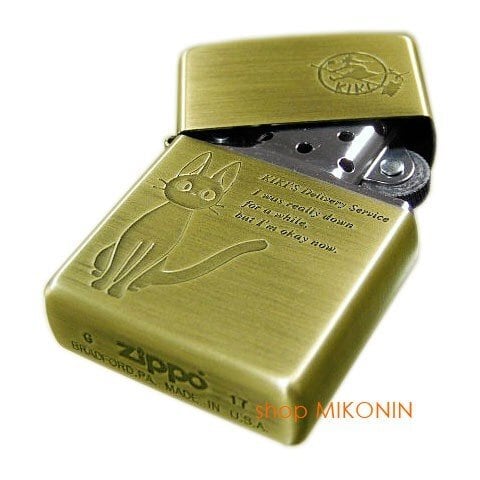 ZIPPO 魔女の宅急便 ジジ 2 スタジオジブリ ジッポー オイルライター