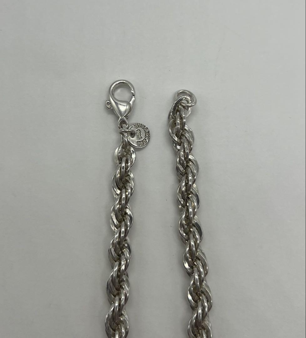 ティファニー TIFFANY ツイストロープ スクリューチェーンロング