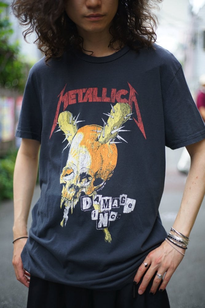 Metallica [Metallica -Damage Inc] Vintage Pushead T-shirt [2016s