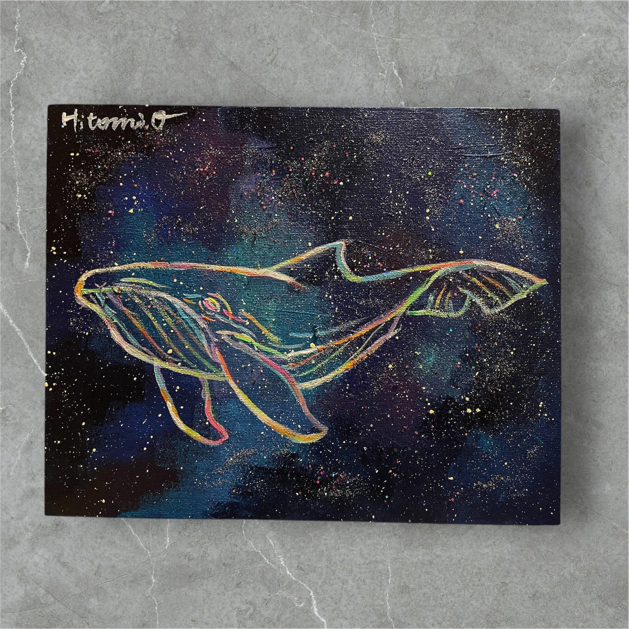 A-97/24】風景画 富士山 原画 絵画 現代アート キャンバス 真作