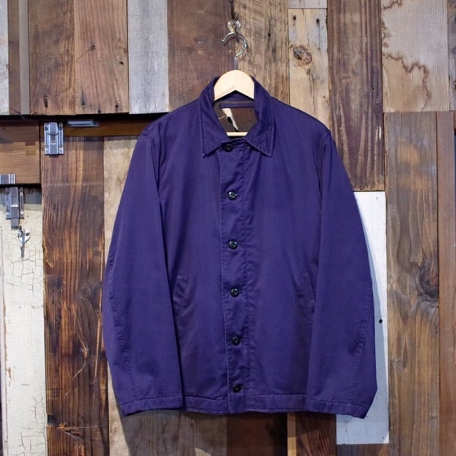 1960s US NAVY Utility Jacket / Size 40〜42相当 / 60年代 ネイビー