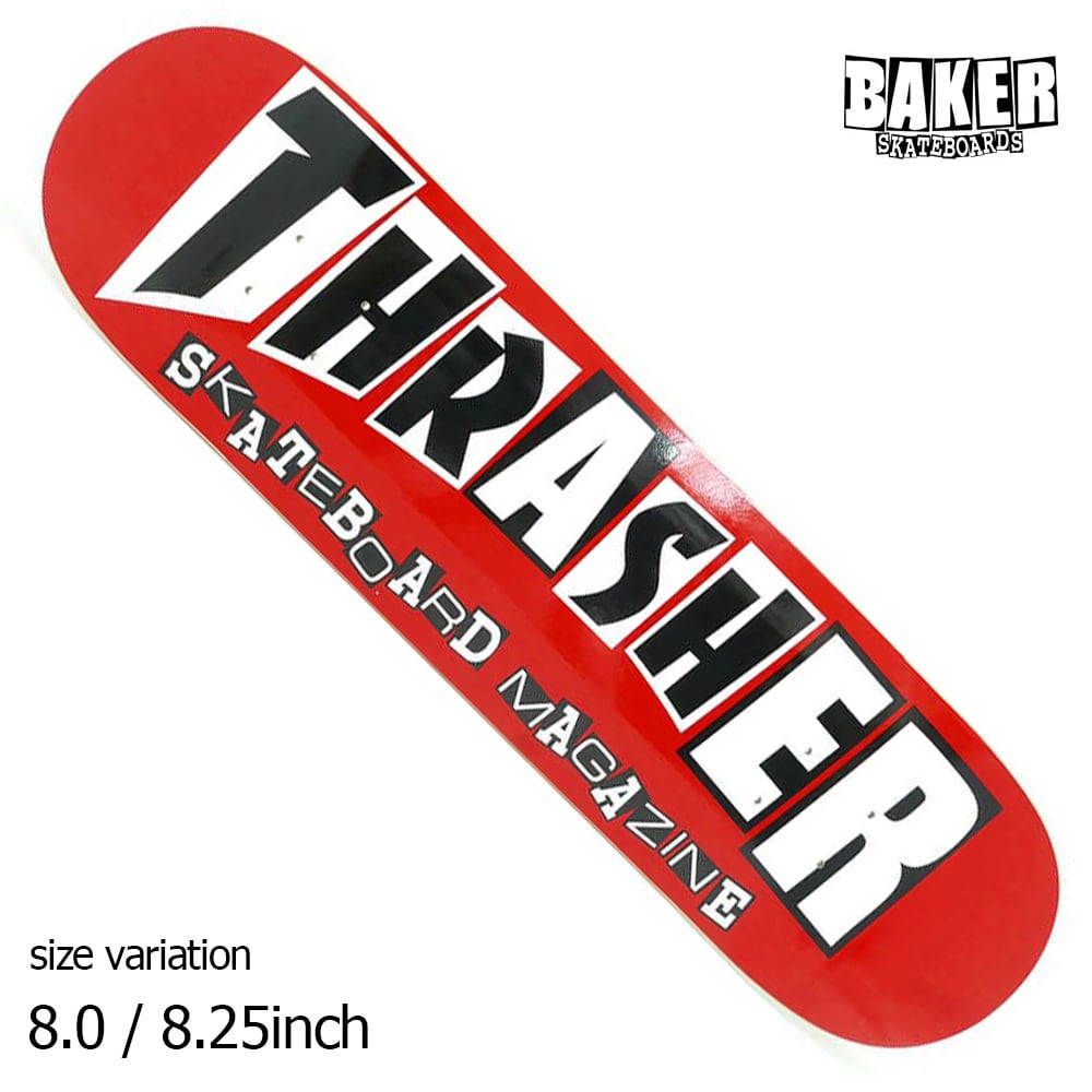 スケートボード THRASHER 420 Forged Titanium159 X THRASHER BURY THE