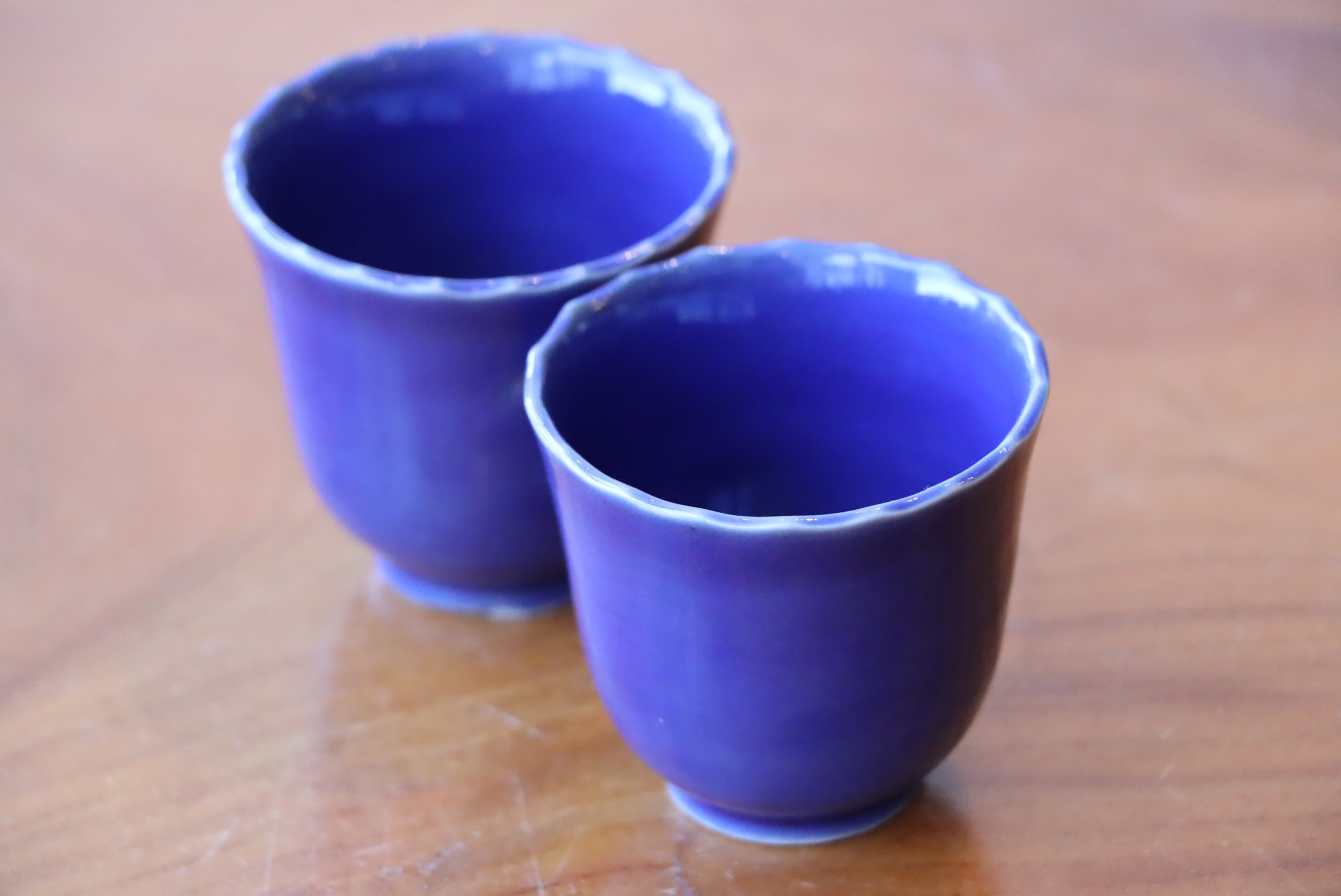 猪口 伊万里焼 瑠璃釉 | (有)新原美術