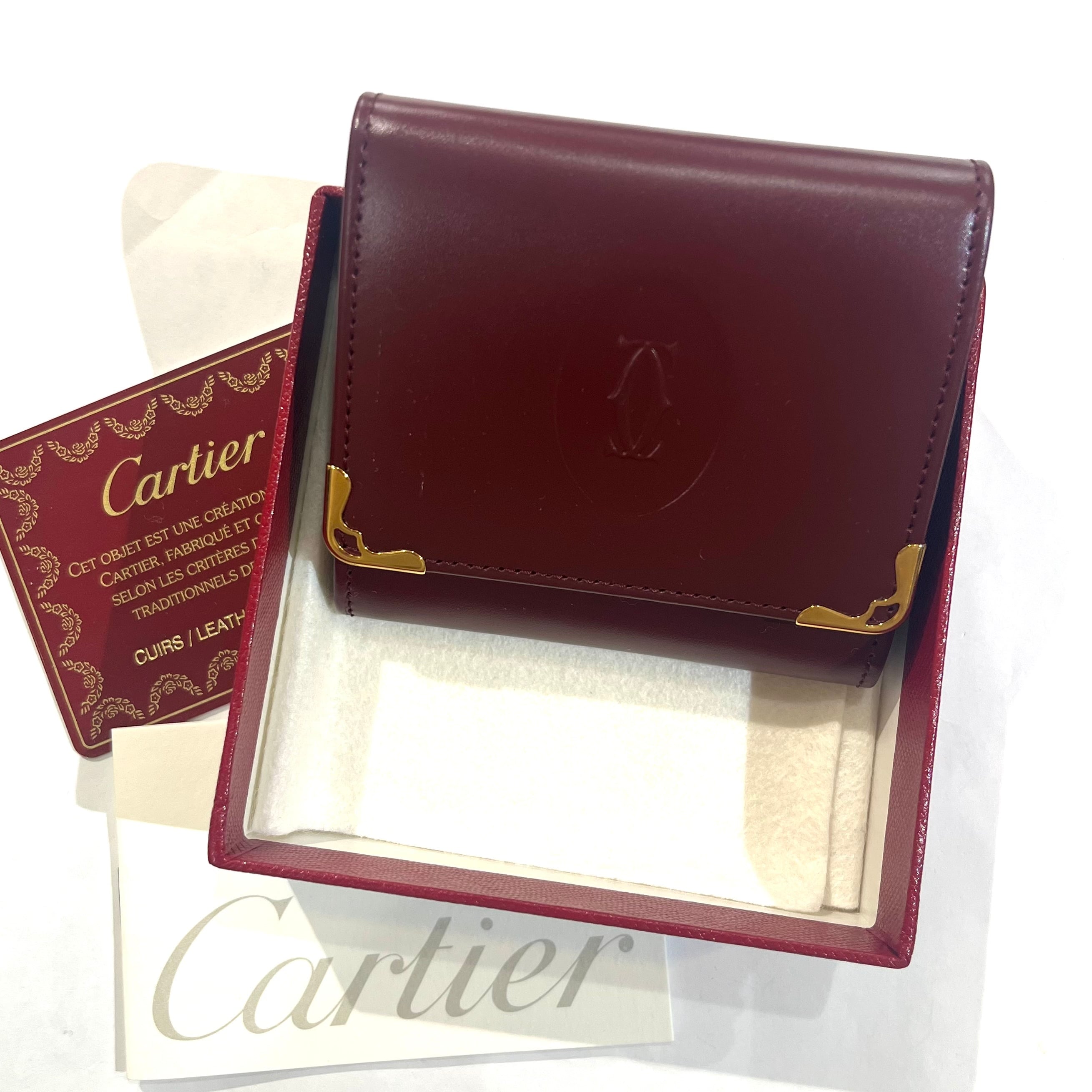 Cartier】2184箱付き極美品カルティエ マストライン コインケース