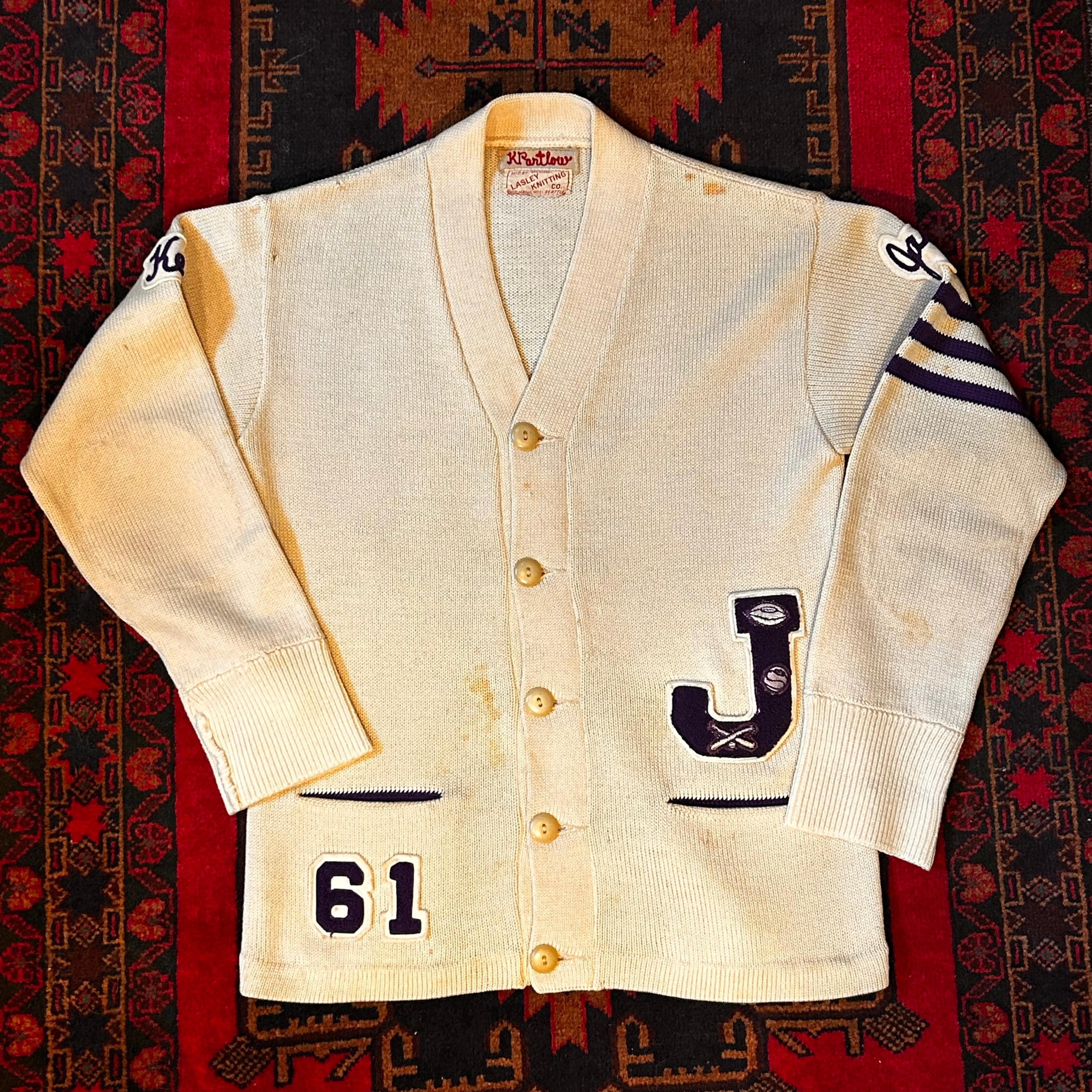 60's レタードカーディガン | CANDY STORE ROCK