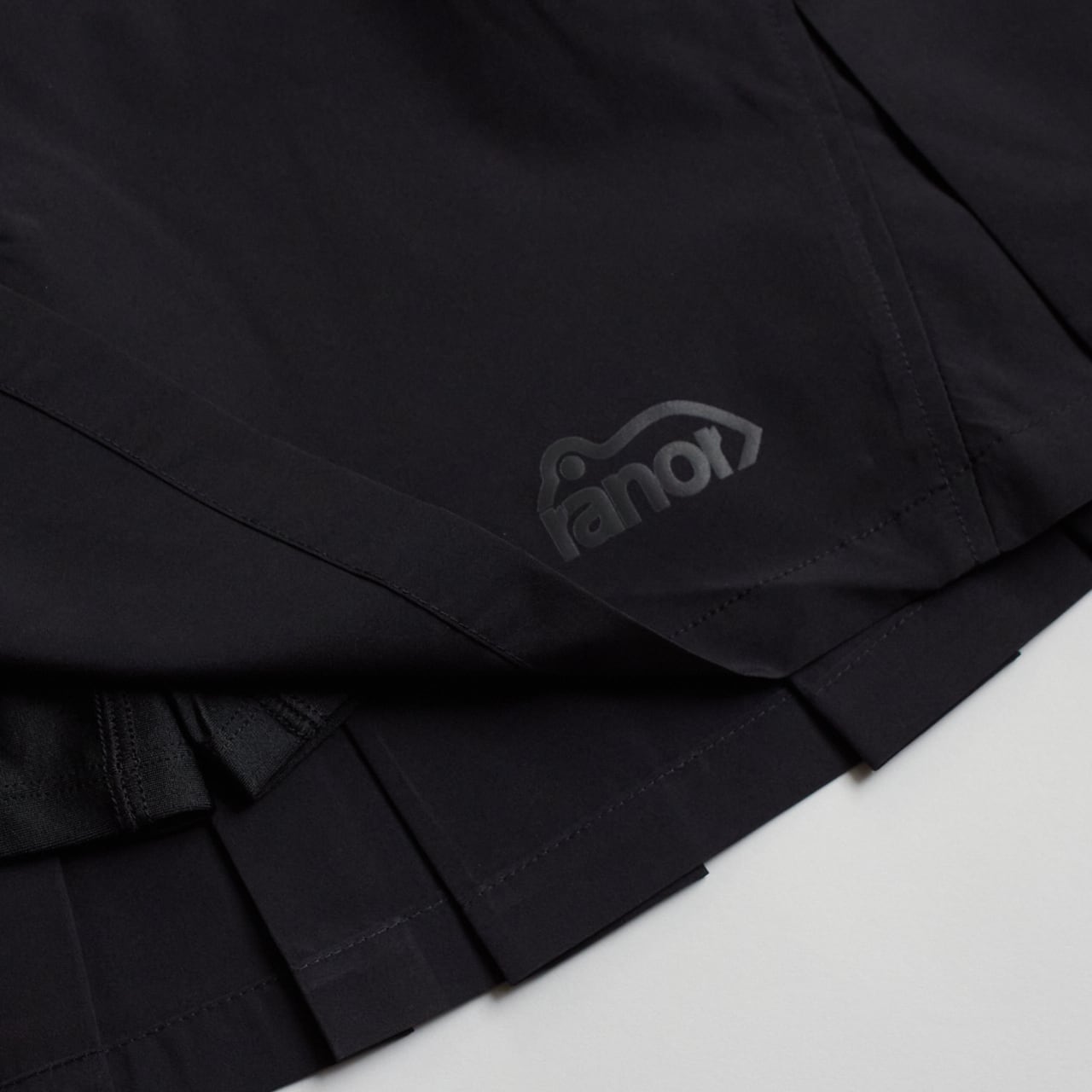 ranor（ラナー） PLEATS SKIRT（プリーツ スカート）ブラック