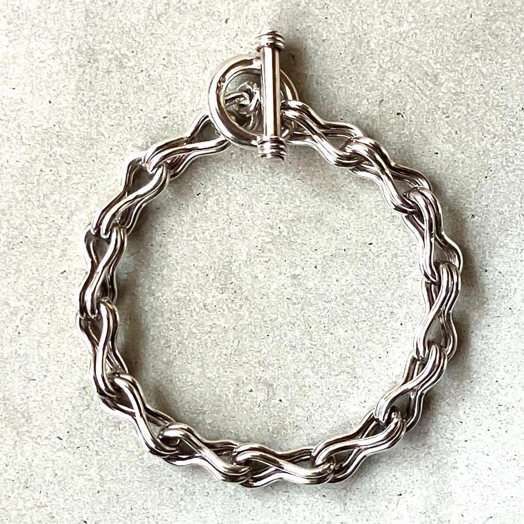 メキシコ製 MEXICO ヴィンテージ チェーンブレスレット シルバー925