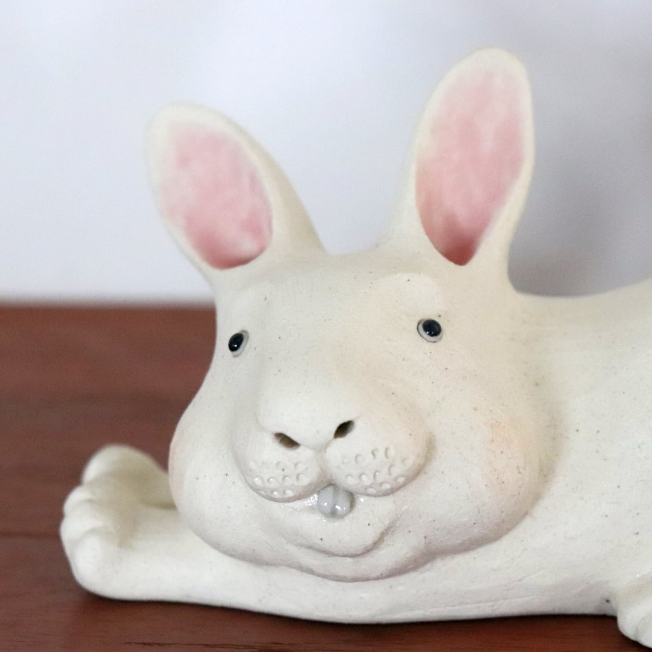 c4996】うさぎ（しろ） ［山本朱/JAPAN］ | 北欧ヴィンテージ雑貨 Prae