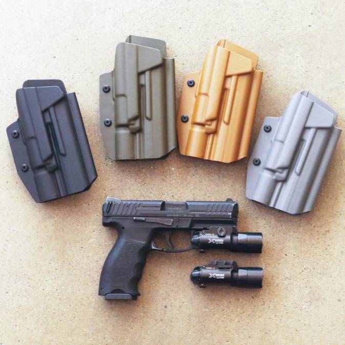 六七五 H&K VP9 X300U ライト 専用 カイデックスホルスター 右用 国内