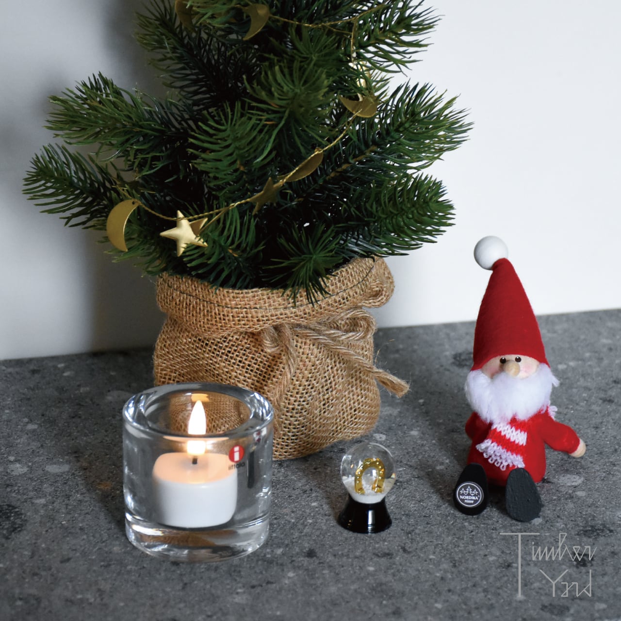 Kivi Candle Holder / clear / キビ キャンドルホルダー / クリア