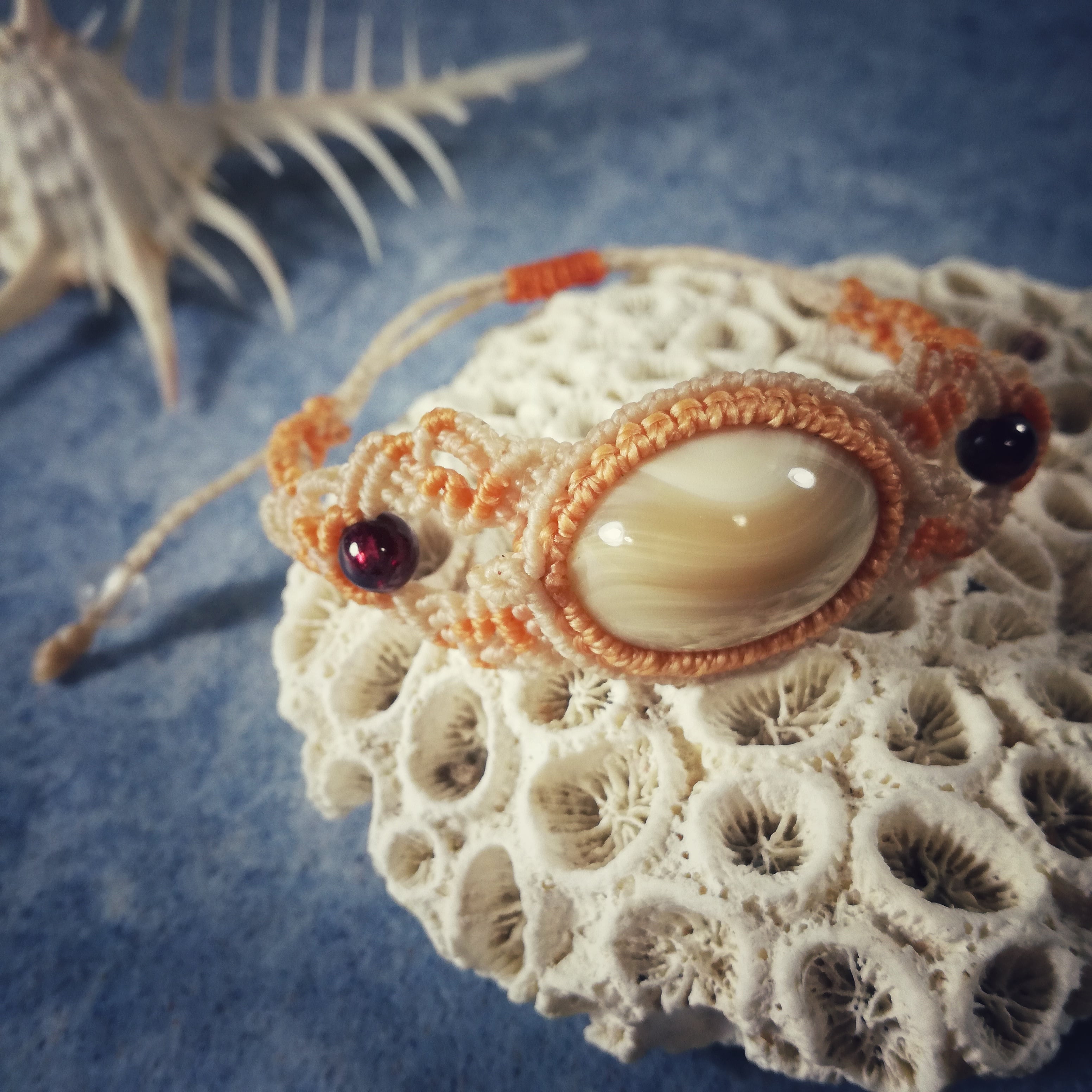 夜光貝ブレスレット | Mostrell Handmade jewelry