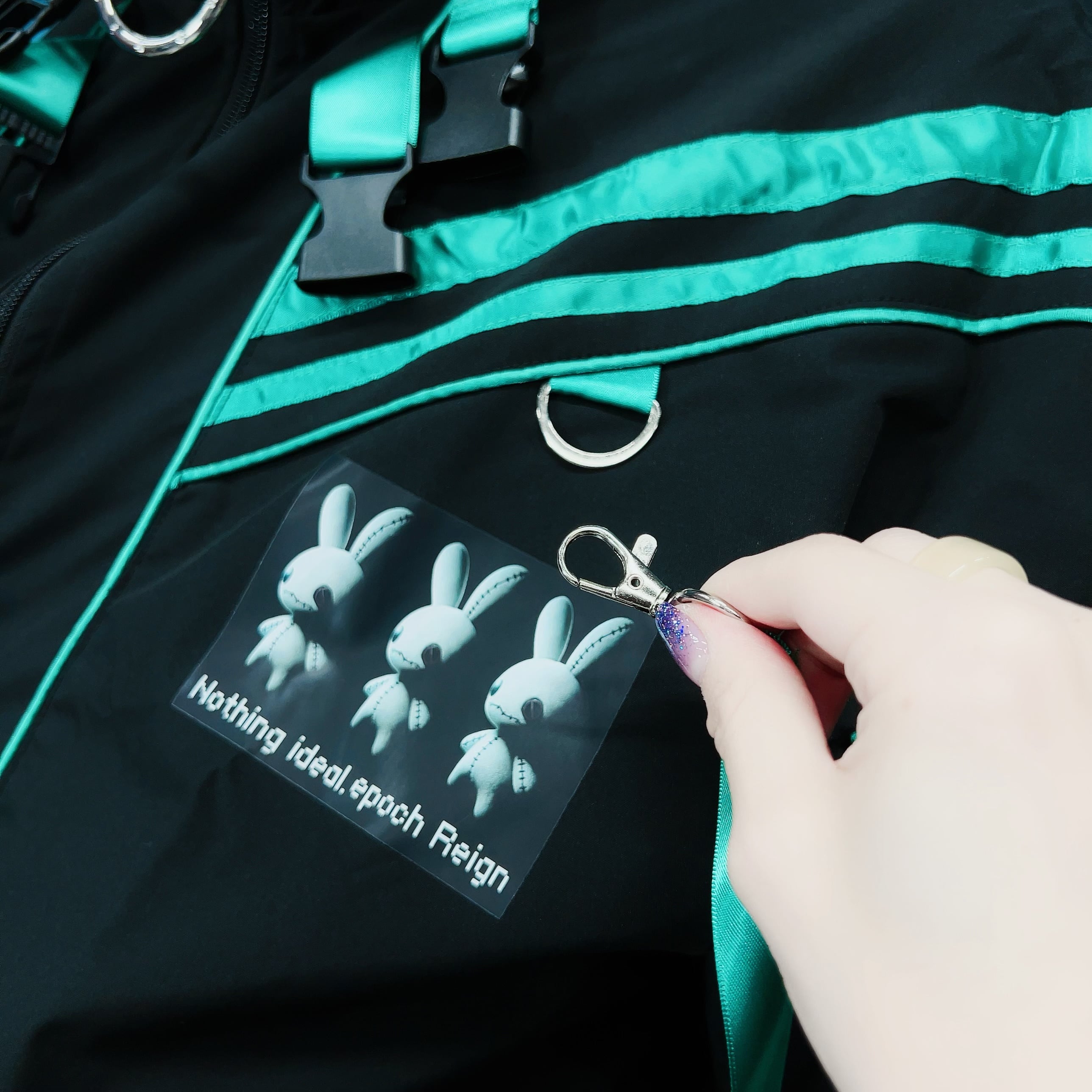 取り外し可能ハーネス付き4POCKET CYBER OUTER | NIER CLOTHING