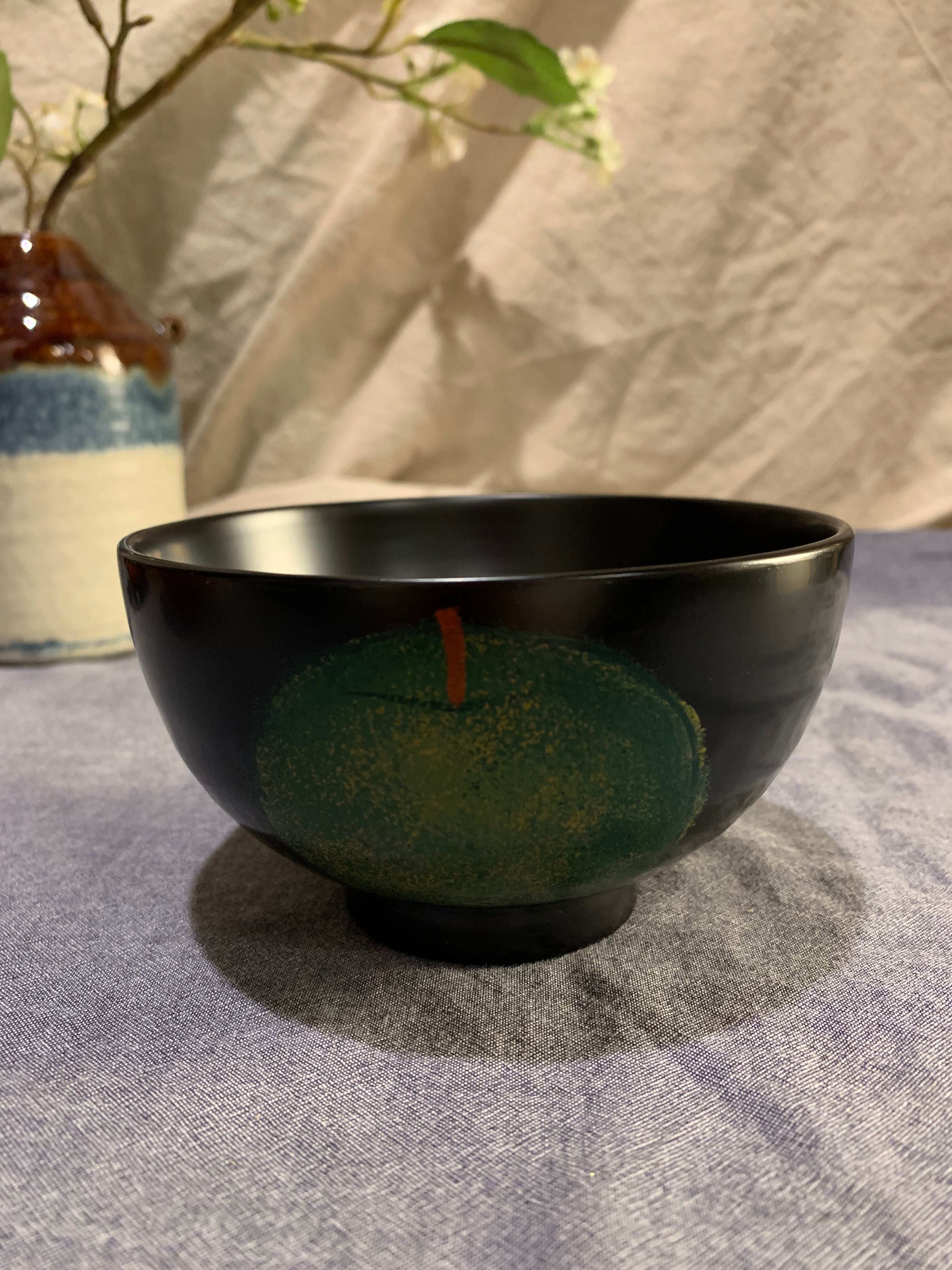 お野菜漆絵椀 小 ／山本進也 | GinzaMON 銀座器ギャラリー門