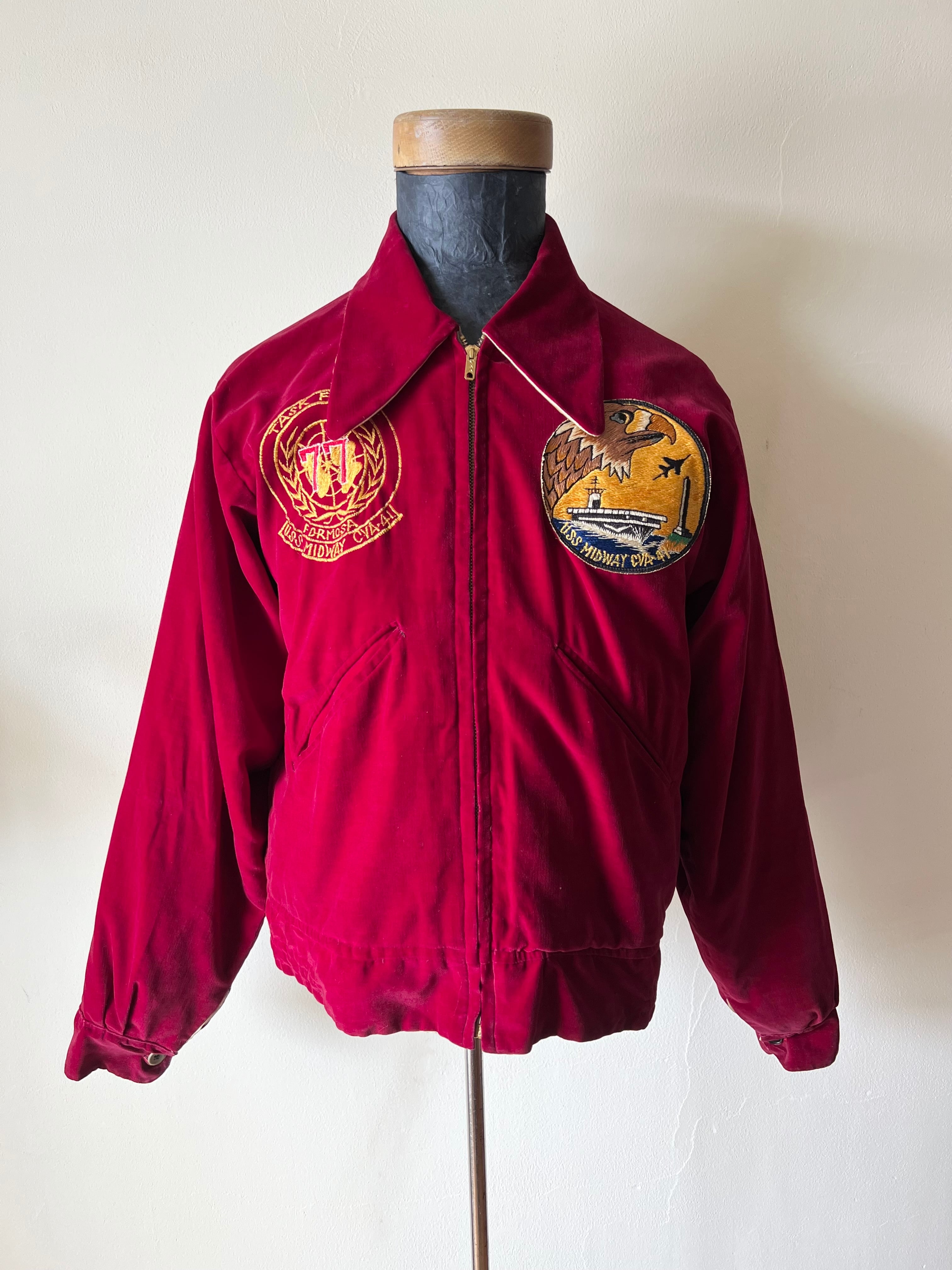 1950s USS Midway CVA-41 Souvenir Jacket | REAL MONKEY 仙台