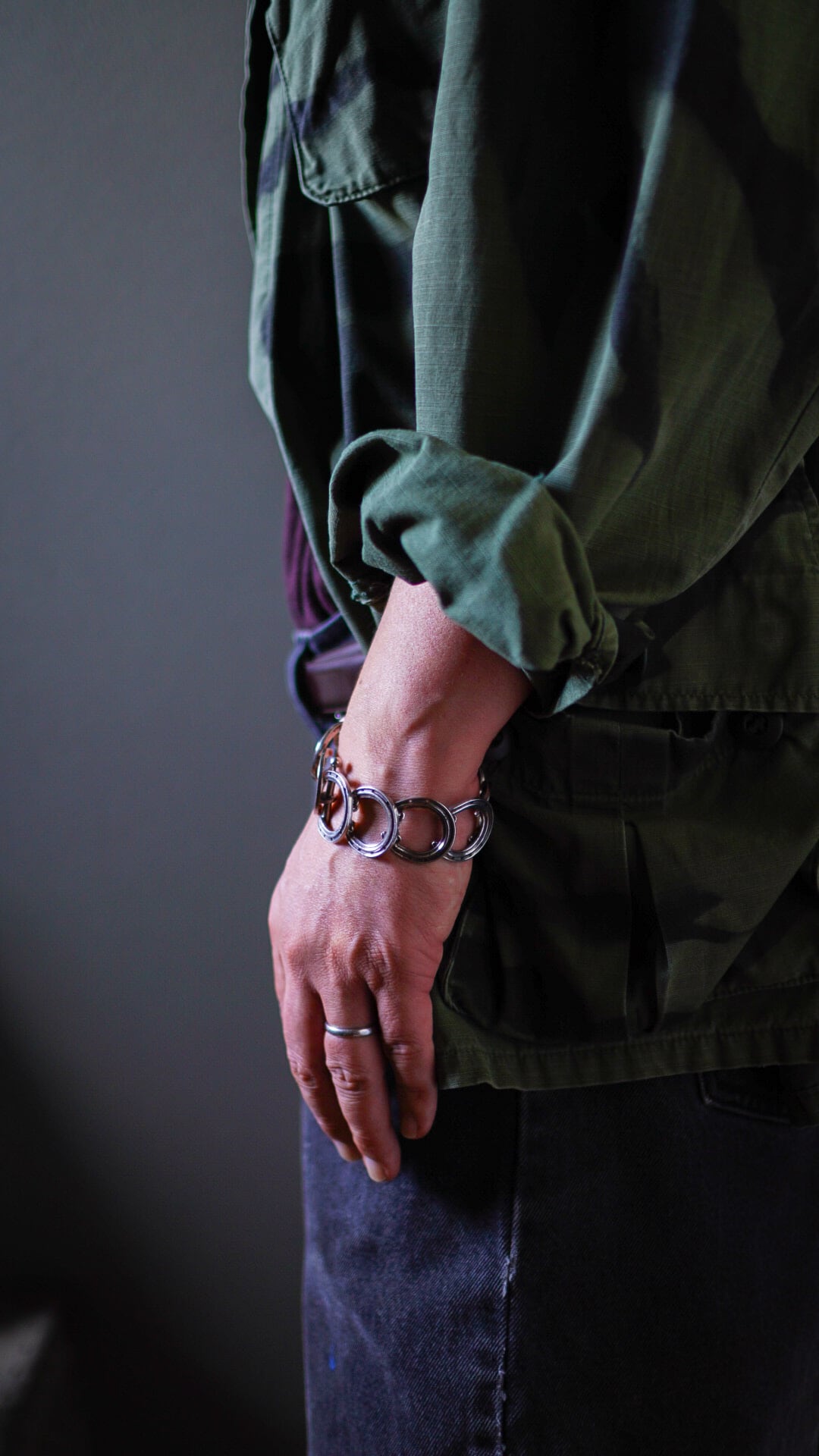 1970s】GUCCI グッチ ホースシュー ブレスレット 《シルバー925