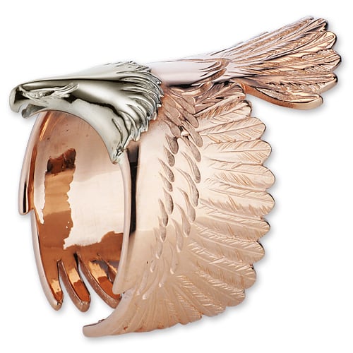 鷲見太郎 Ring リング】イーグルリング/K18ホワイトゴールドヘッド