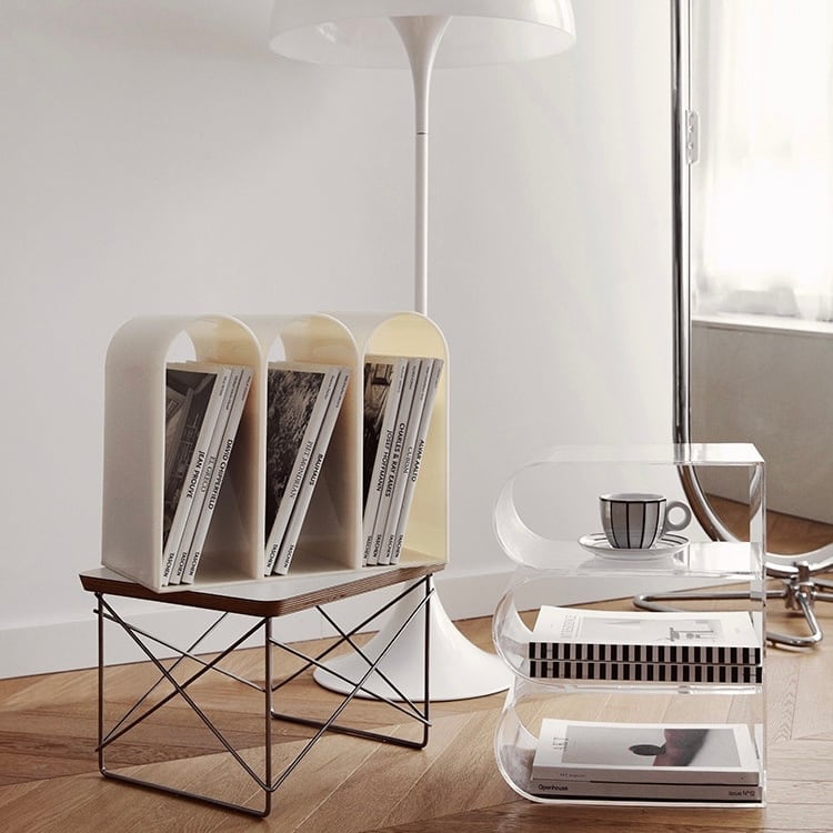 arch side table 2colors / アーチサイドテーブル マガジンラック