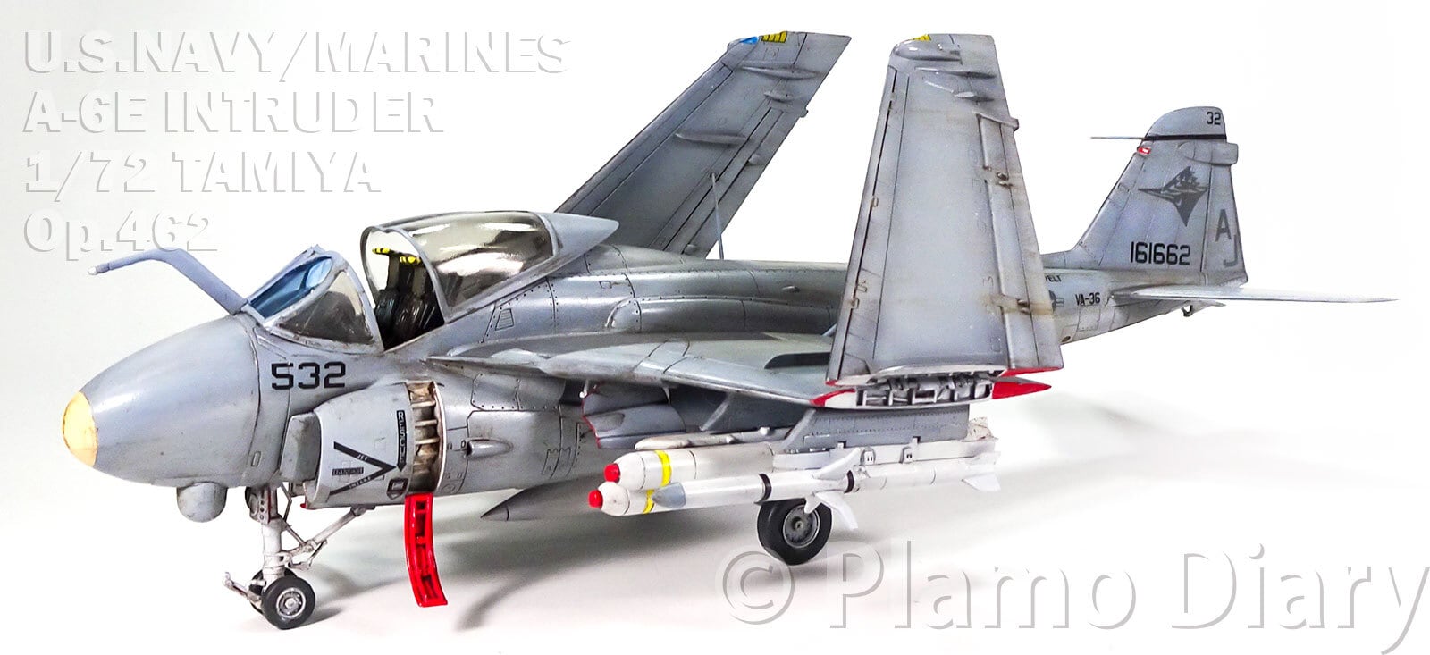 アメリカ海軍・A-6Eイントルーダー プラモデル完成品 1/72 | Neo's