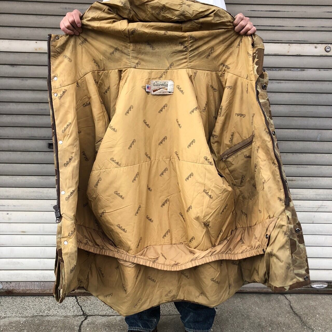 80s USA製 Cabela's ゴアテックス ハンティングジャケット ダック