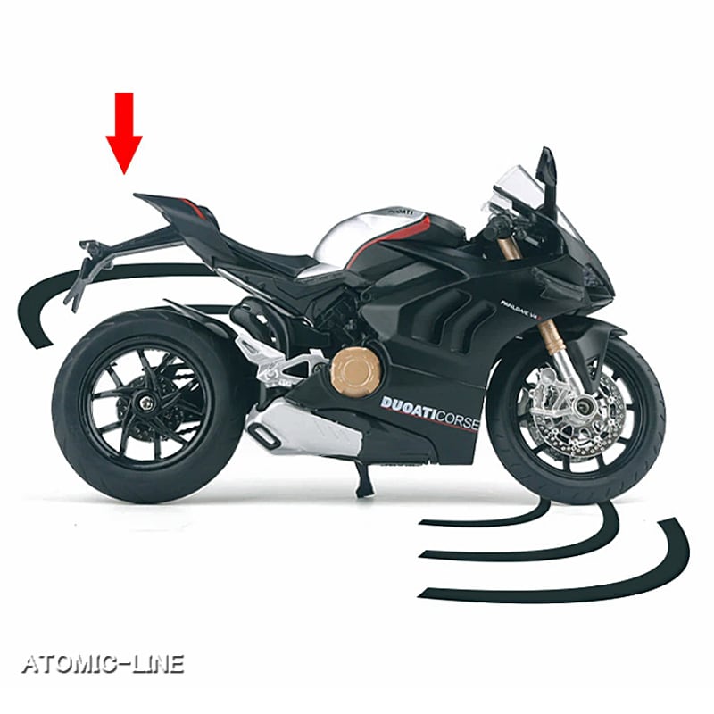 ドゥカティ Ducati パニガーレ V4S 1/12 ミニカー 全2色 ライト点滅