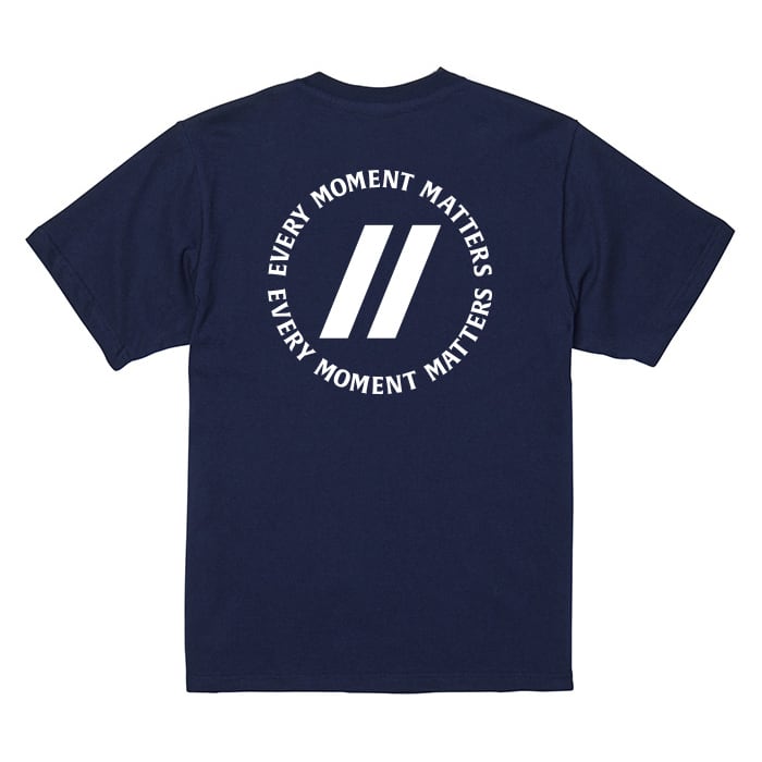 Tシャツ（フロントバックプリント）- NAVY | MIND11