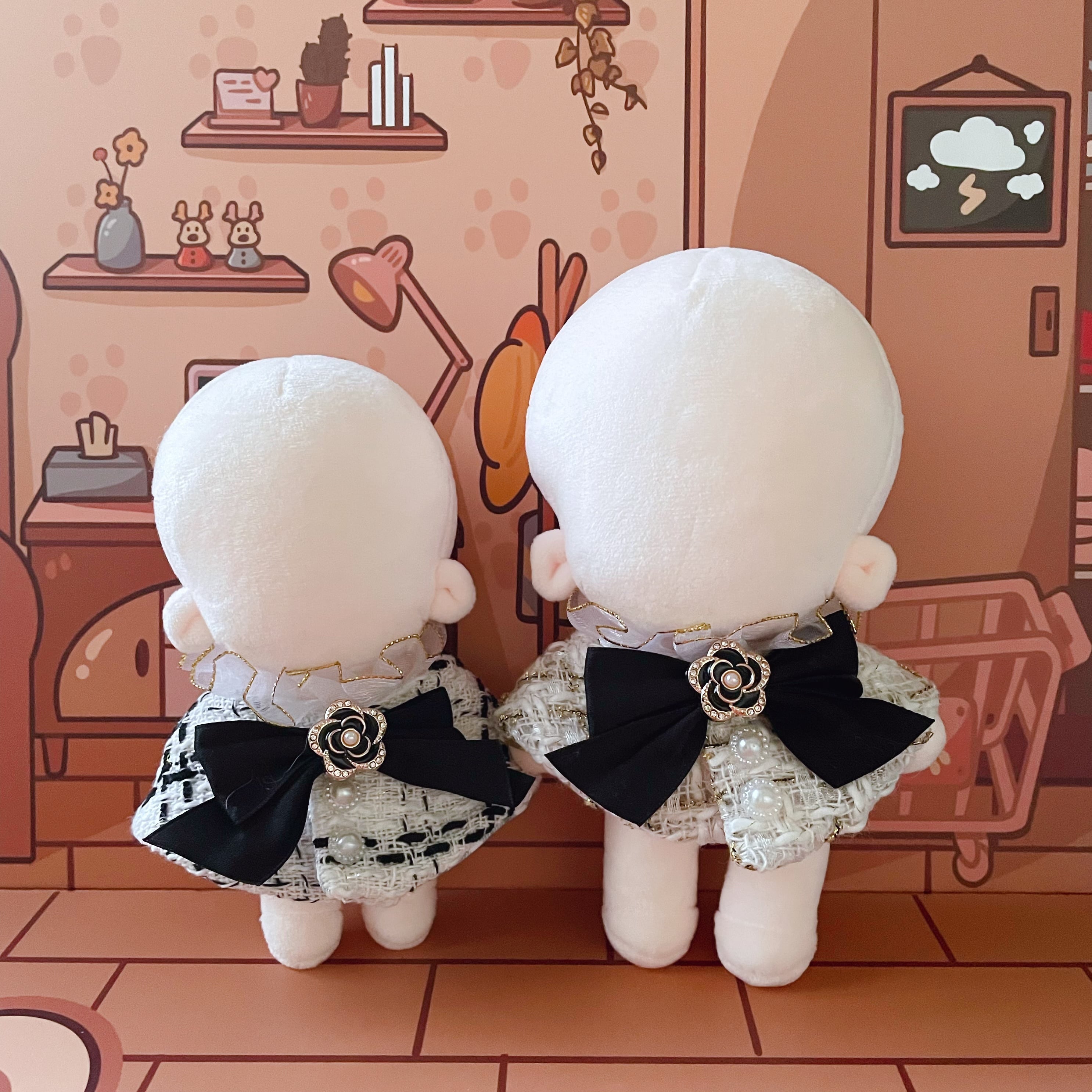 10cm15cmぬいぐるみ用 着せ替え服 ぬい服 ちびぬい服 フリーサイズ